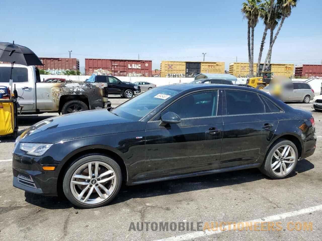 WAUKMAF44HN054345 AUDI A4 2017