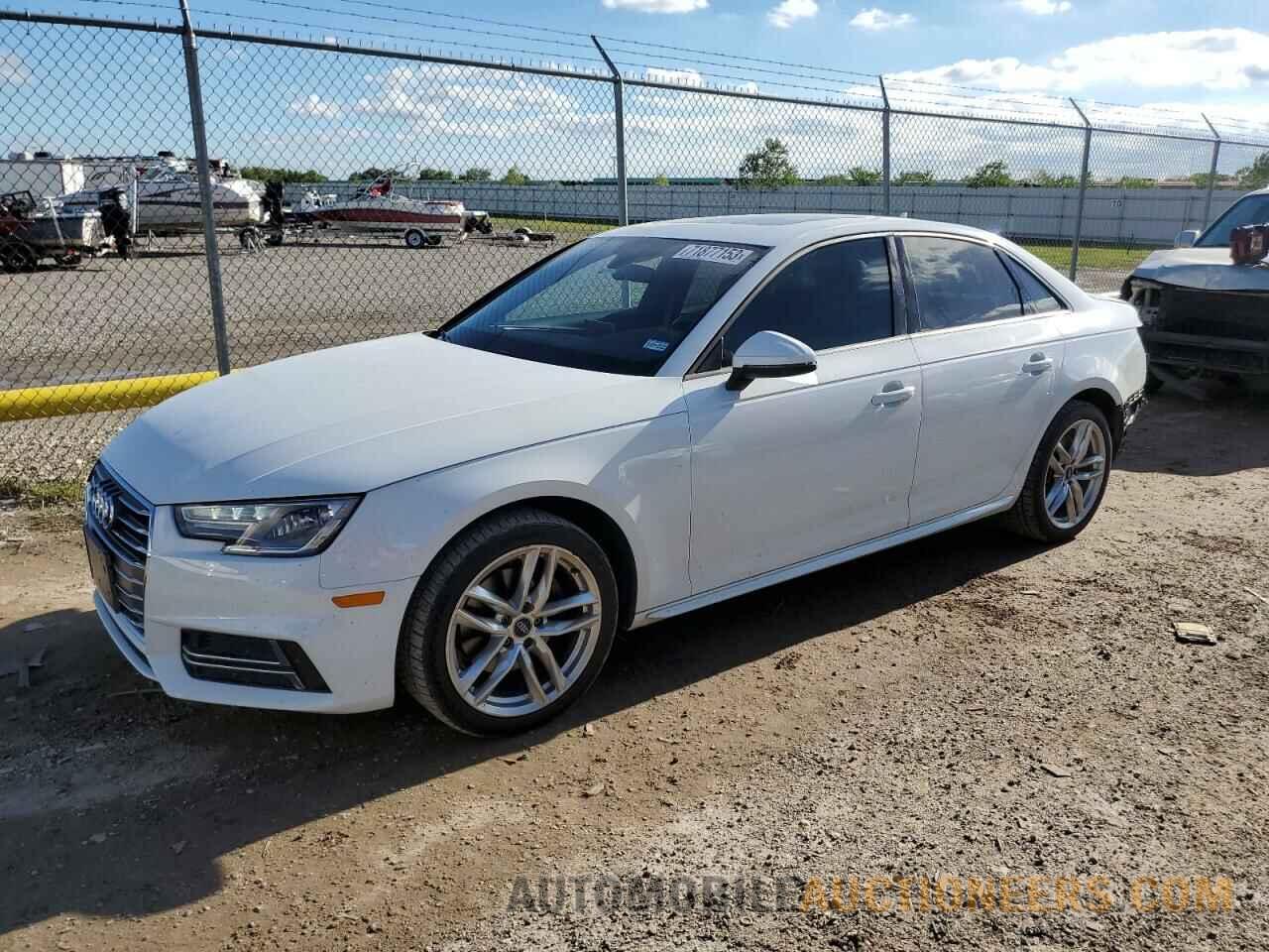 WAUKMAF44HN056905 AUDI A4 2017