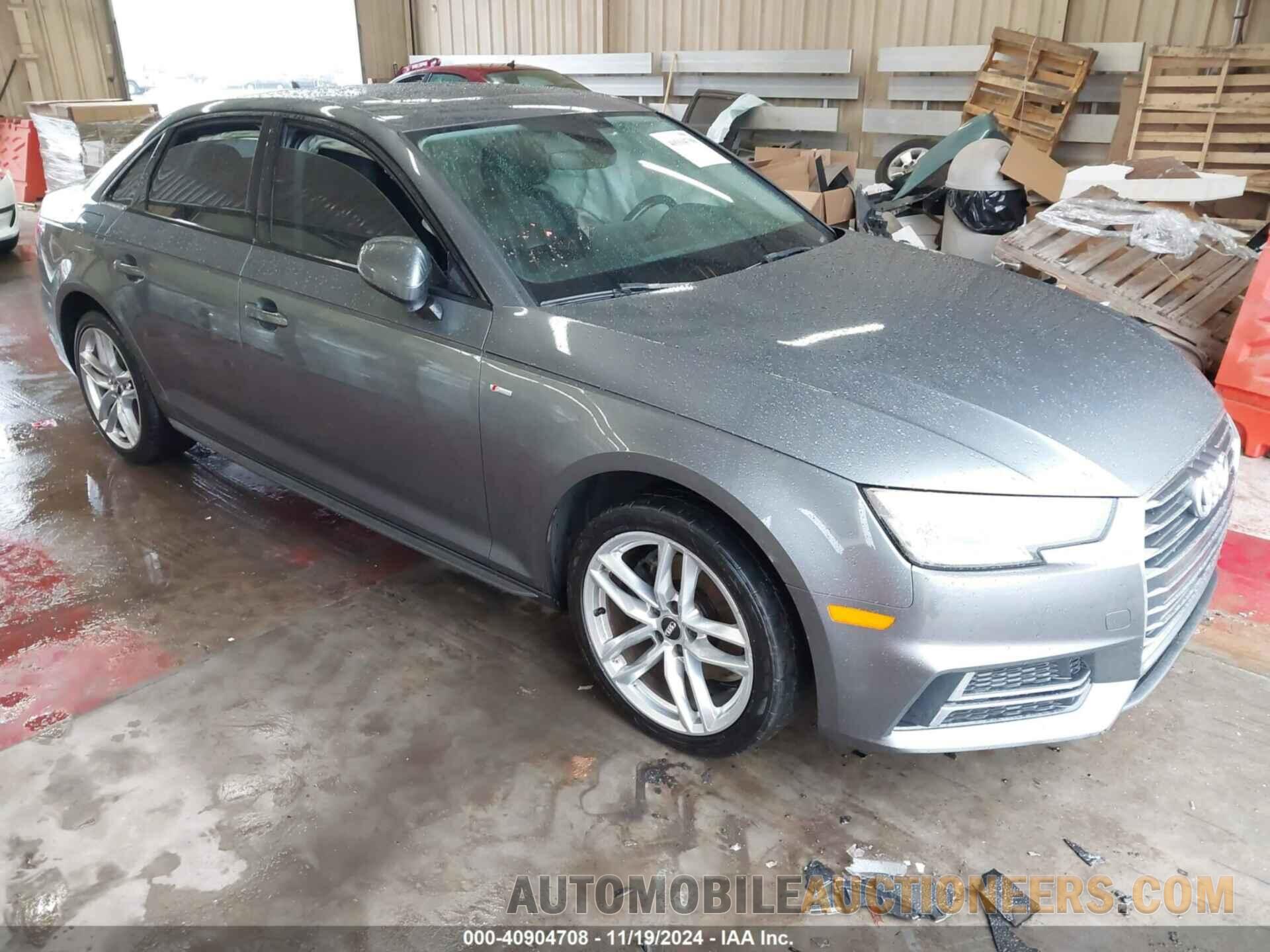 WAUKMAF44HN056919 AUDI A4 2017