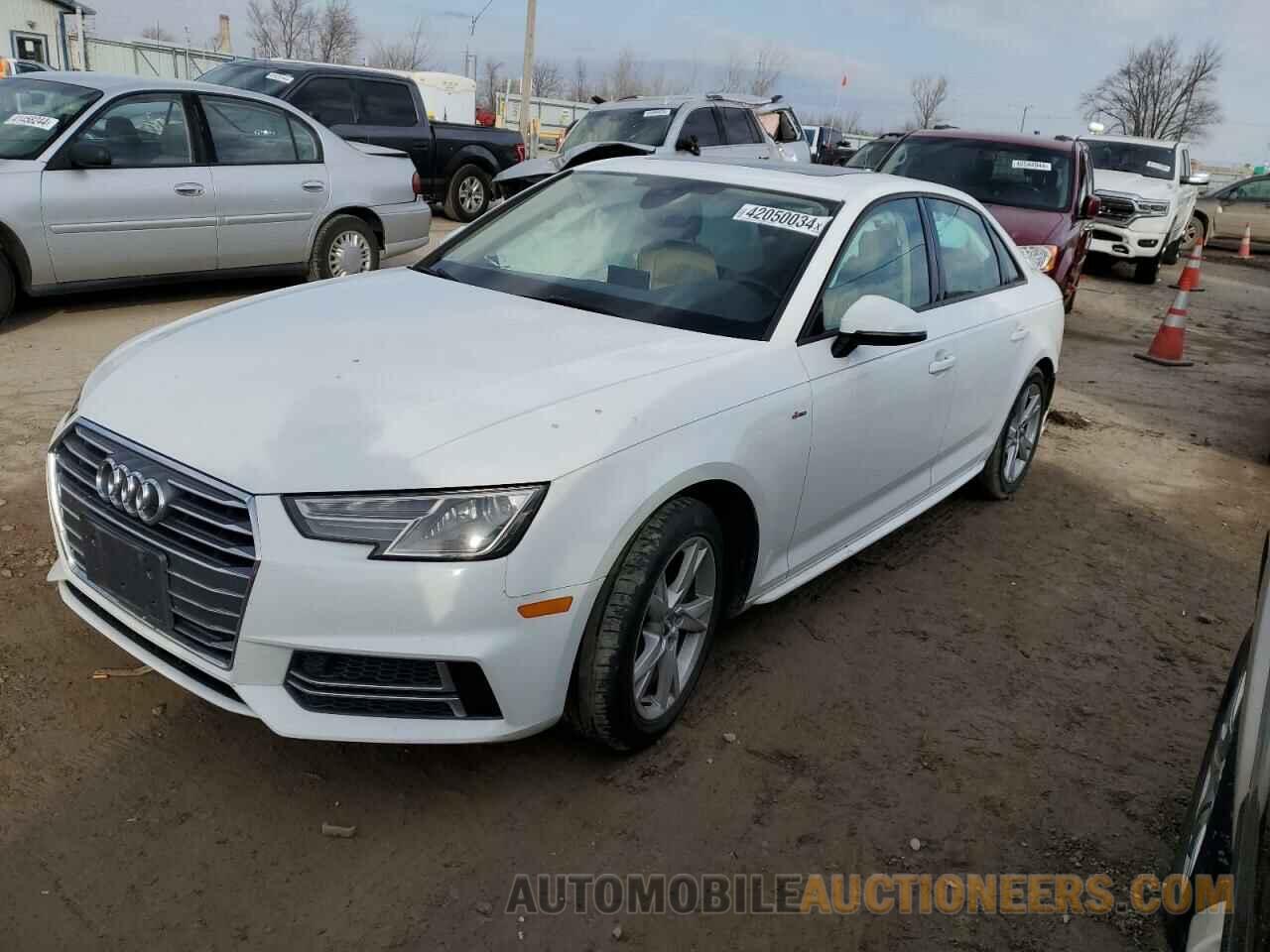 WAUKMAF44JA020015 AUDI A4 2018