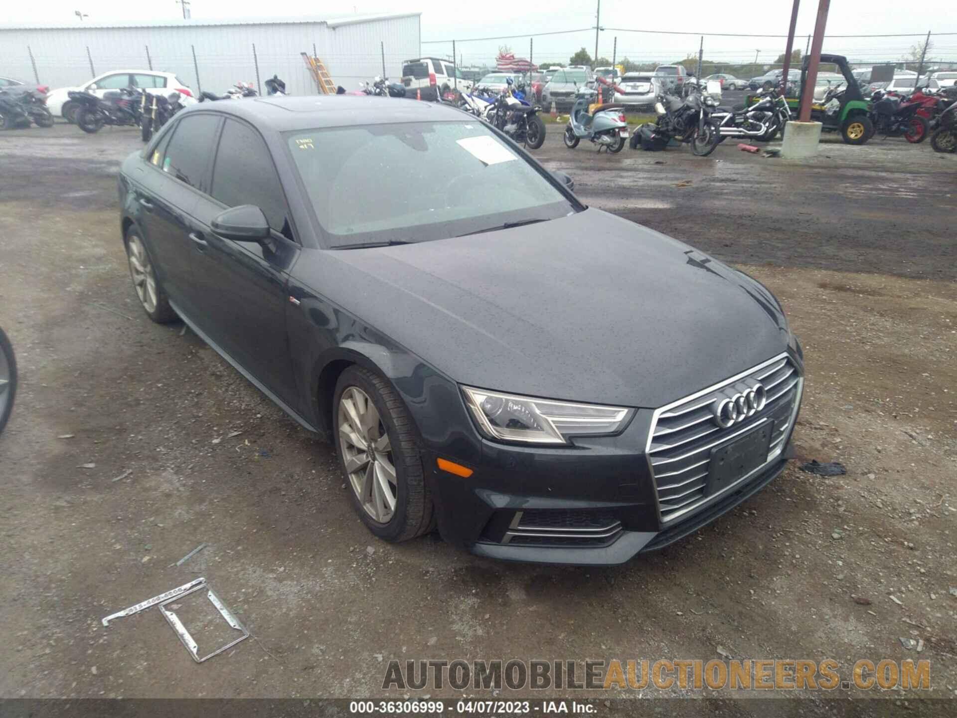 WAUKMAF44JA030527 AUDI A4 2018