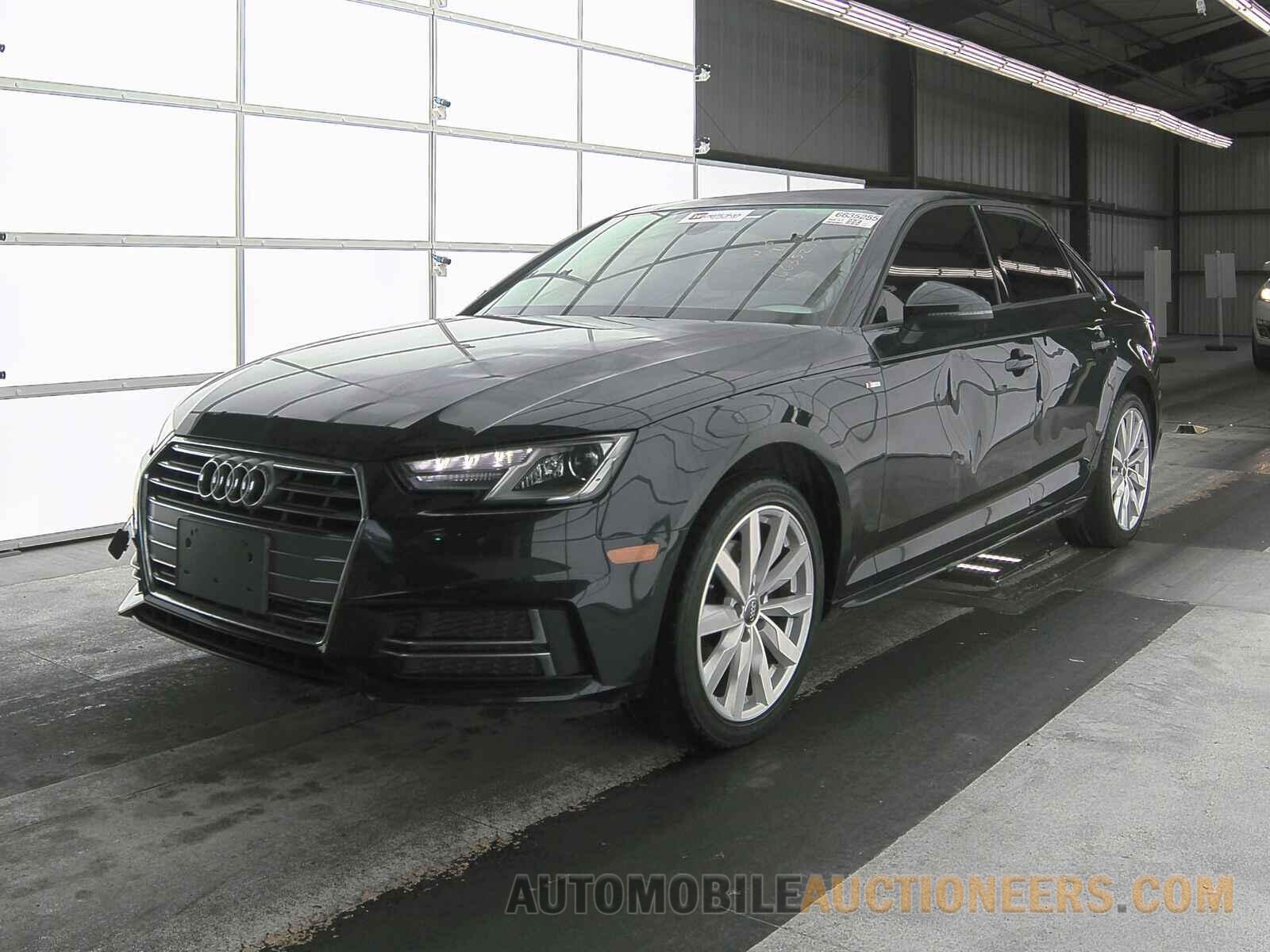 WAUKMAF44JA037865 Audi A4 Sedan 2018