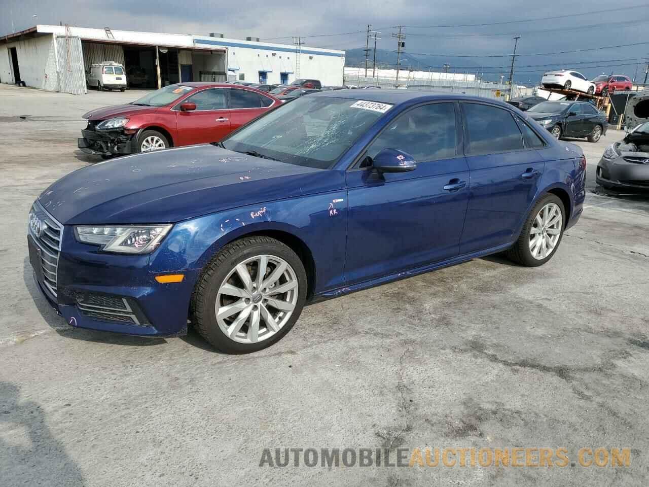 WAUKMAF44JA091506 AUDI A4 2018