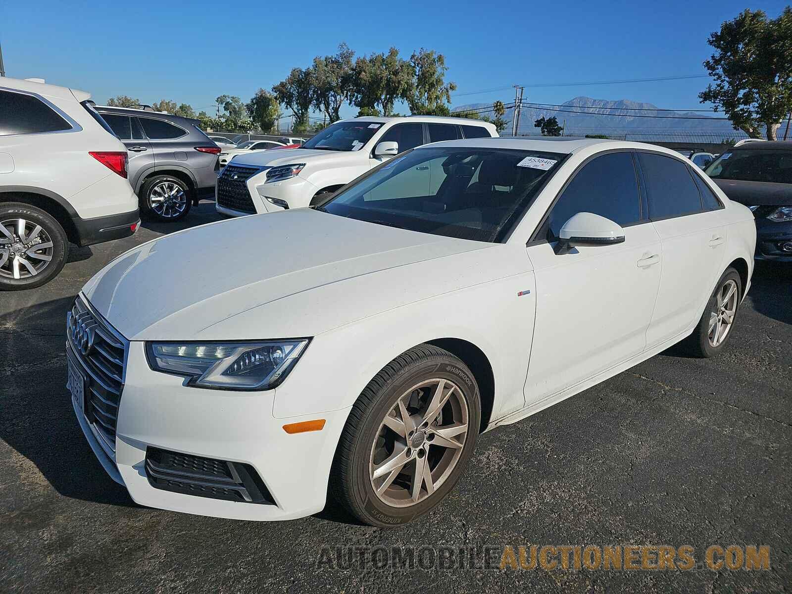 WAUKMAF44JA132538 Audi A4 Sedan 2018