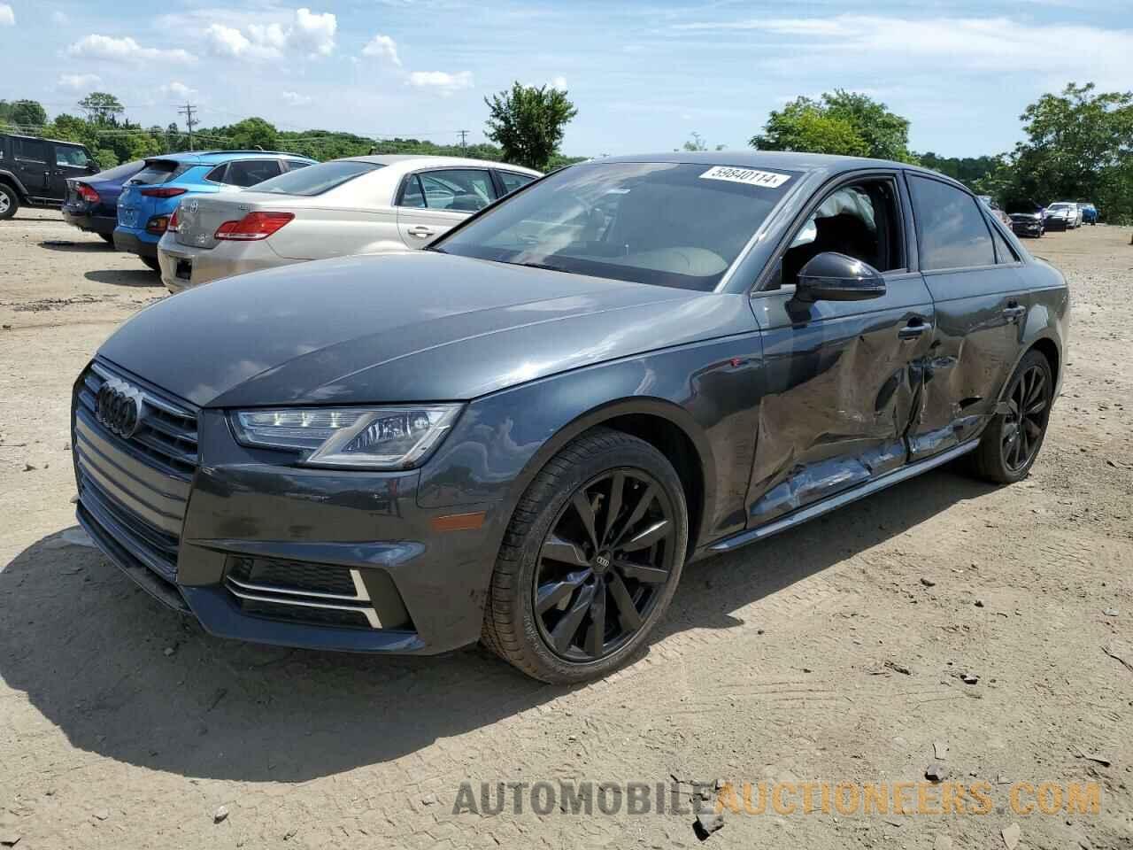 WAUKMAF44JA232607 AUDI A4 2018