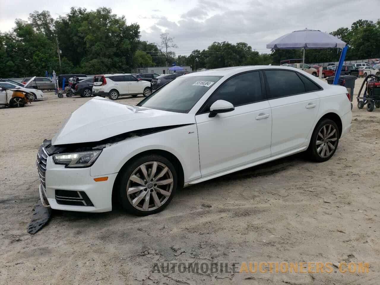 WAUKMAF44JN013719 AUDI A4 2018