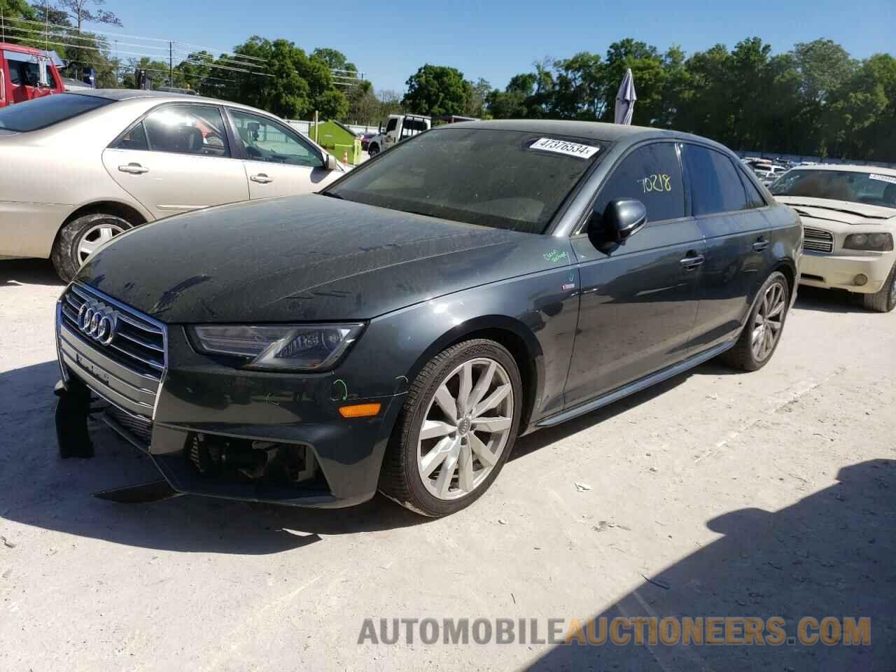 WAUKMAF44JN015325 AUDI A4 2018