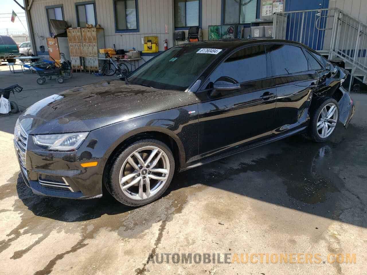 WAUKMAF45HN043340 AUDI A4 2017