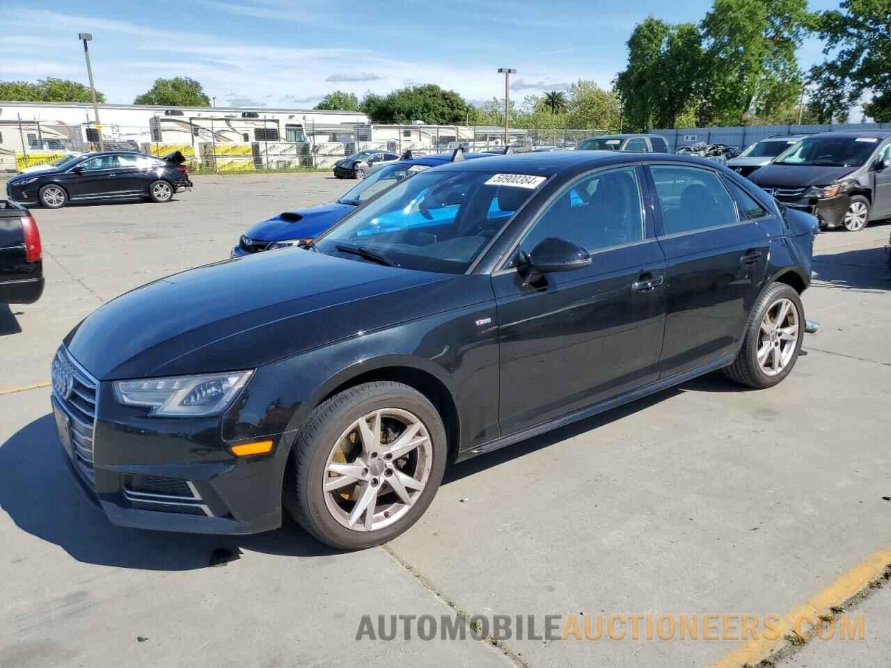 WAUKMAF45JA038524 AUDI A4 2018