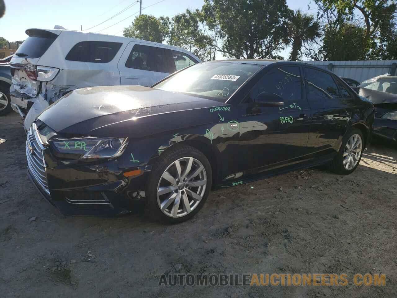 WAUKMAF45JA073788 AUDI A4 2018