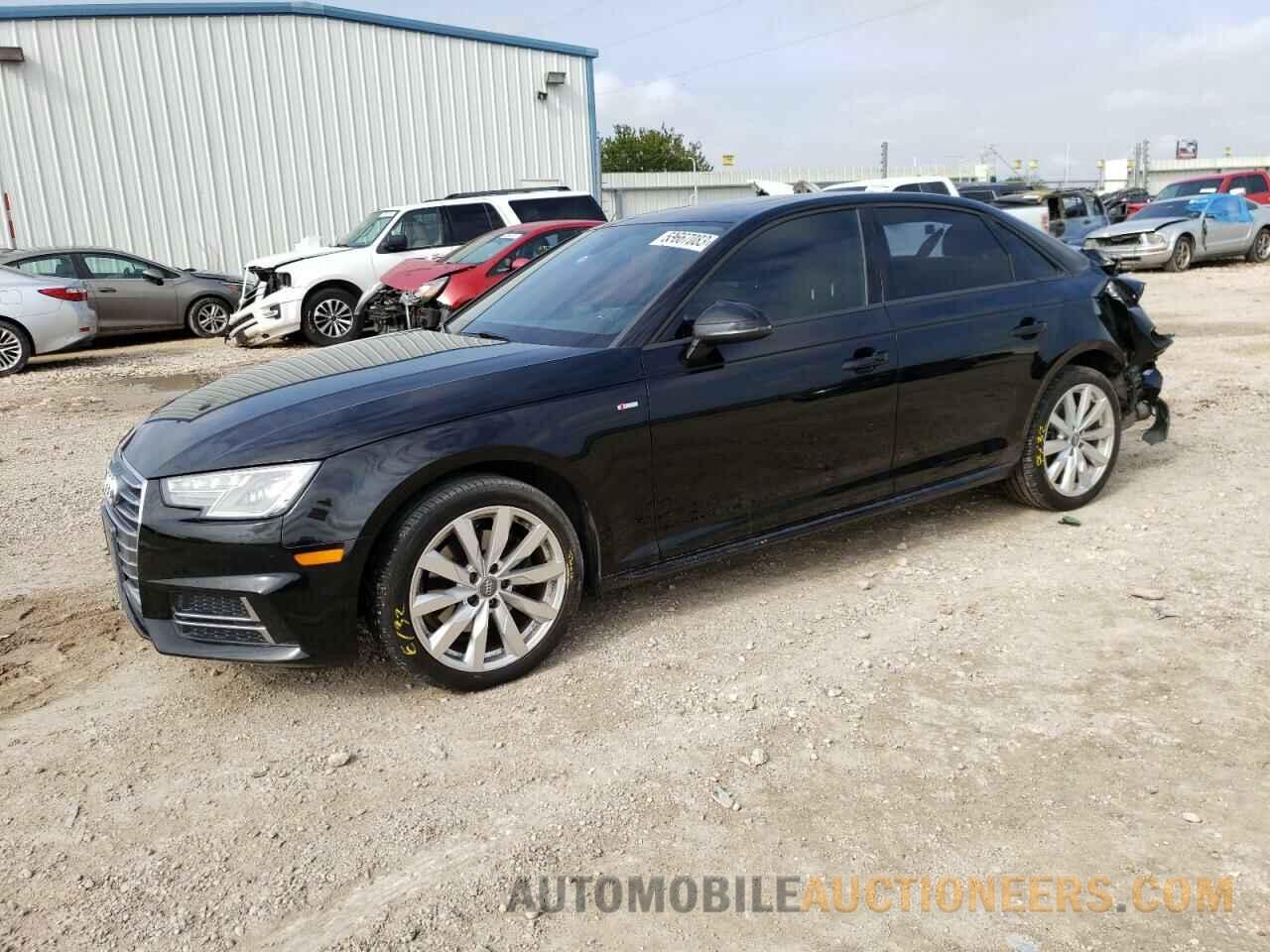 WAUKMAF45JA128255 AUDI A4 2018