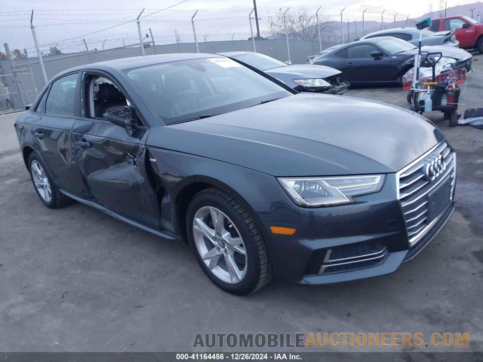 WAUKMAF45JA214522 AUDI A4 2018