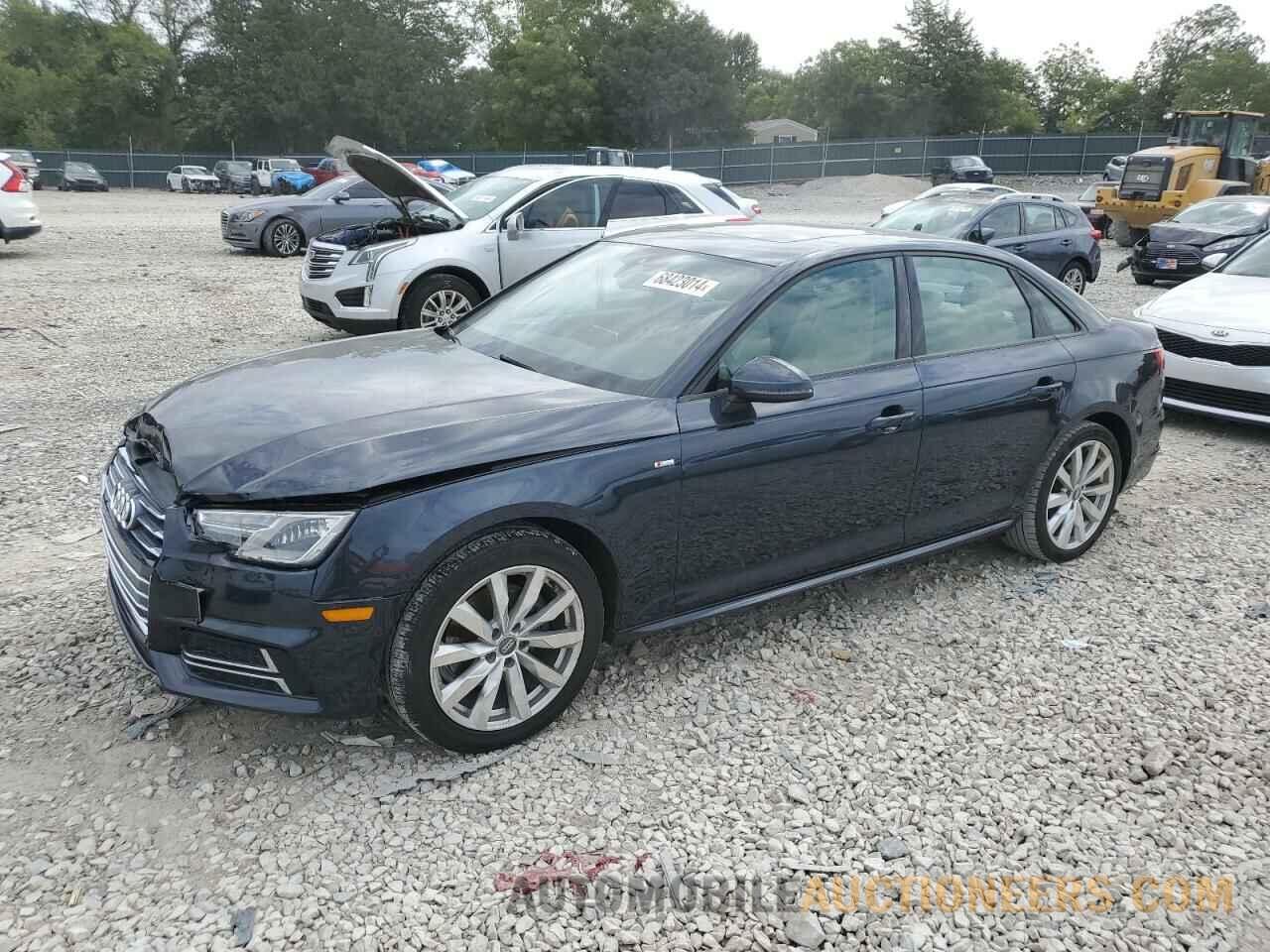 WAUKMAF46HN050006 AUDI A4 2017