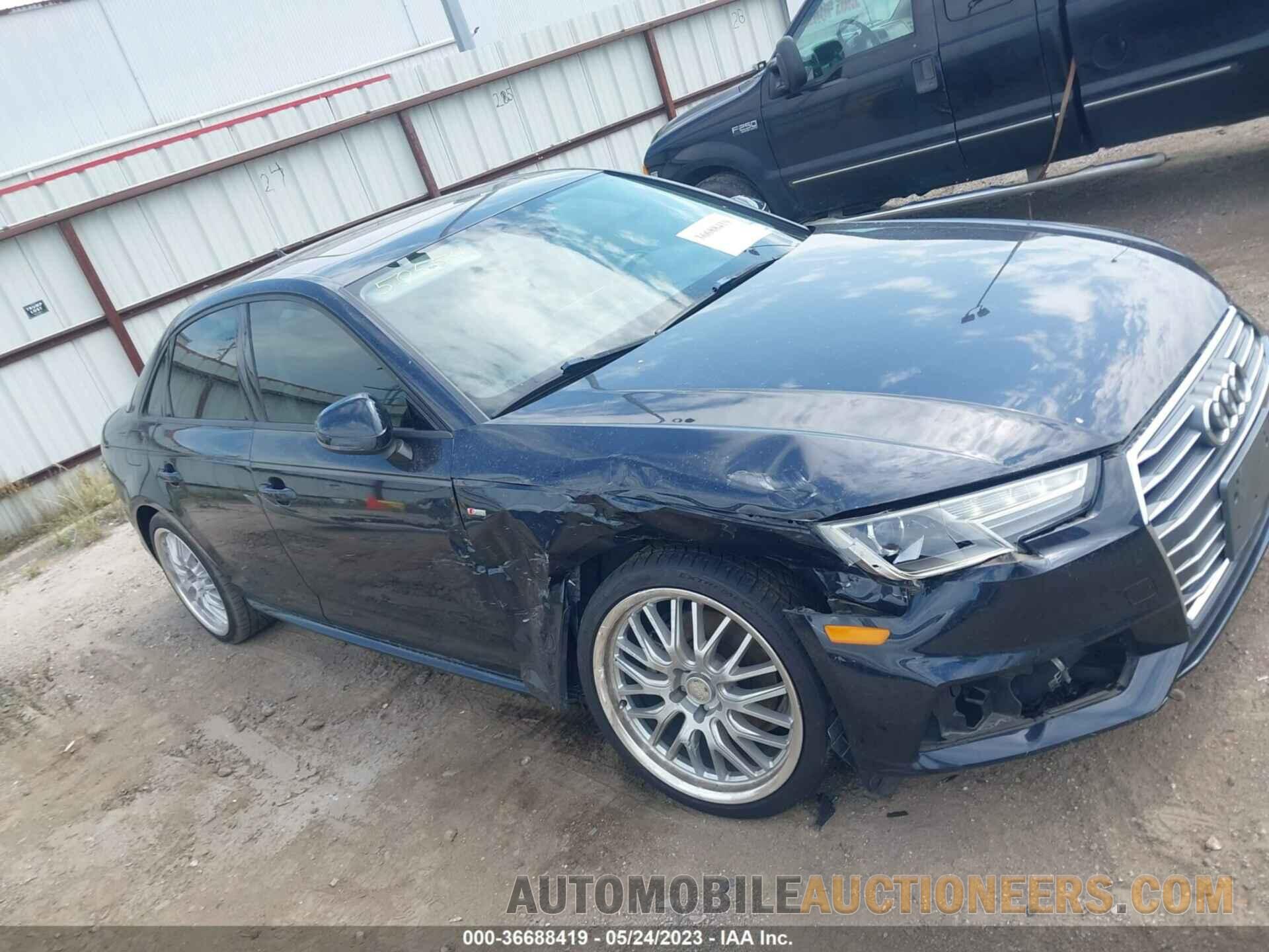 WAUKMAF46HN056047 AUDI A4 2017