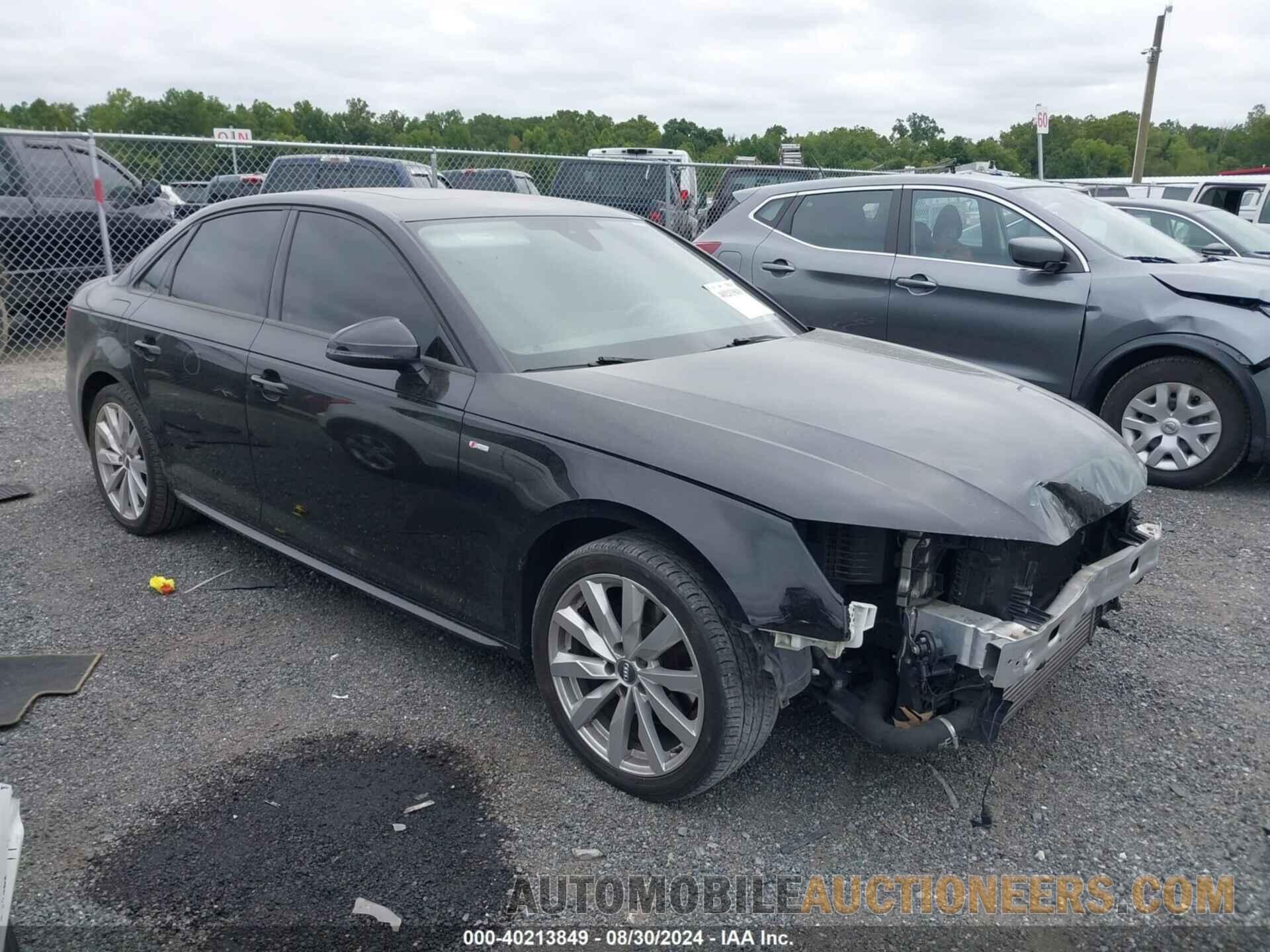 WAUKMAF46JA080006 AUDI A4 2018