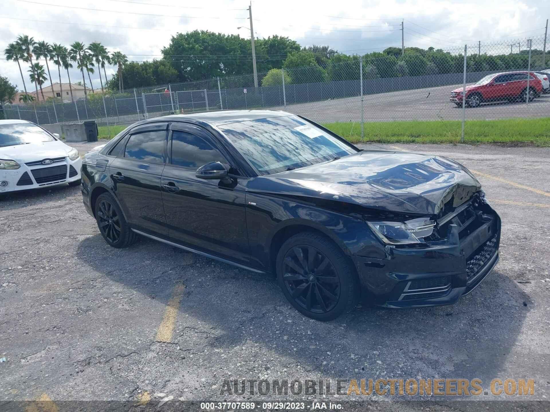 WAUKMAF46JA087344 AUDI A4 2018