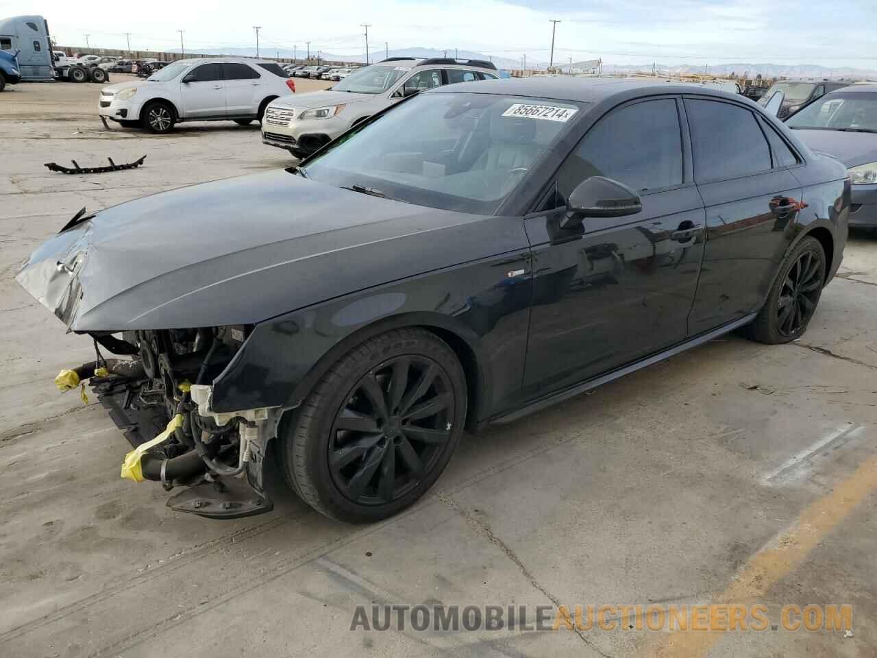 WAUKMAF46JA109360 AUDI A4 2018