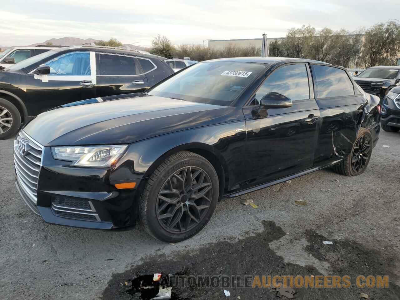 WAUKMAF46JA111724 AUDI A4 2018