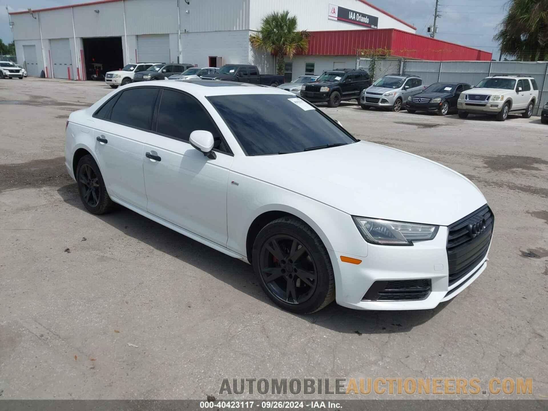 WAUKMAF46JA175570 AUDI A4 2018