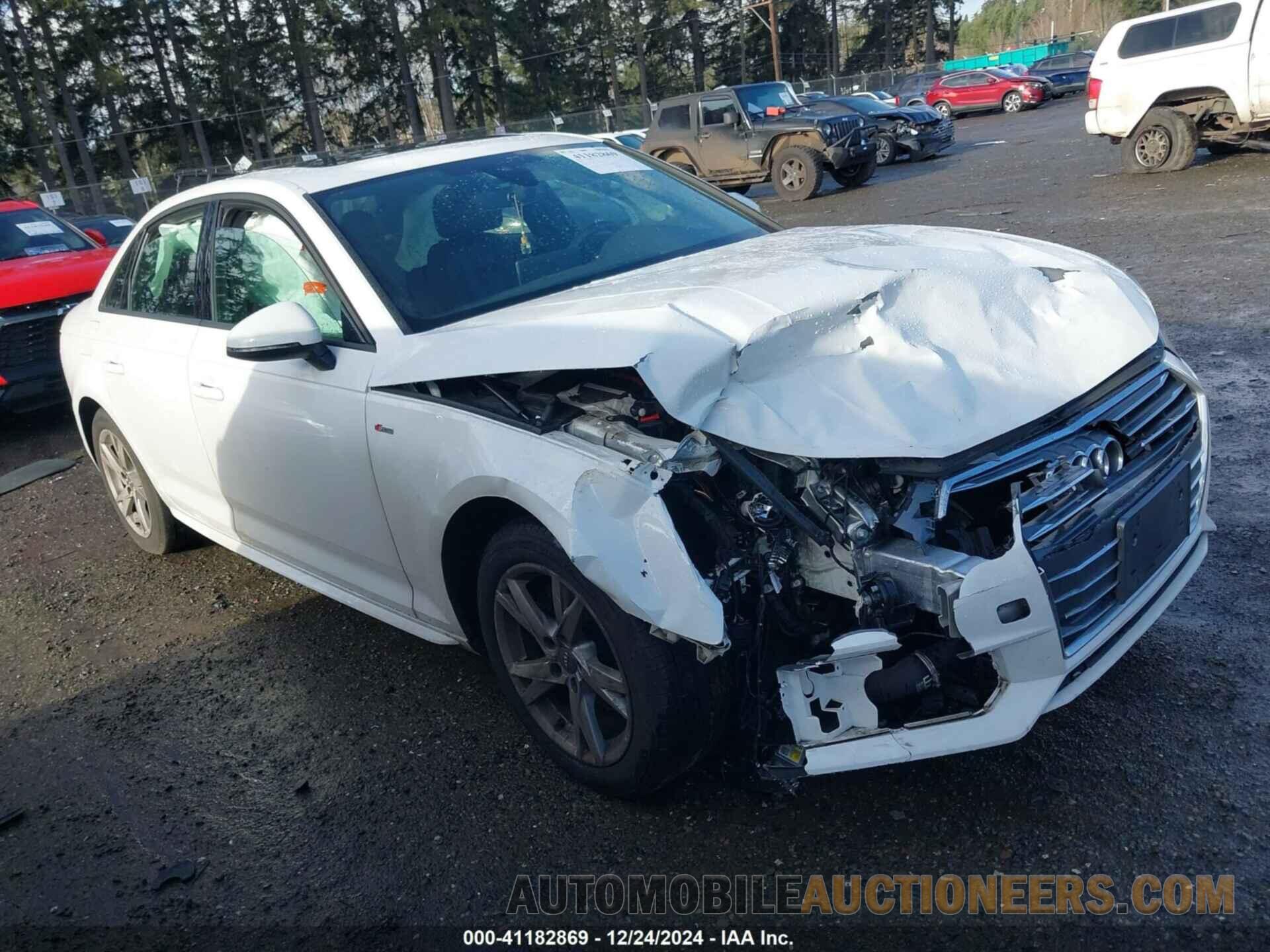 WAUKMAF46JA206218 AUDI A4 2018