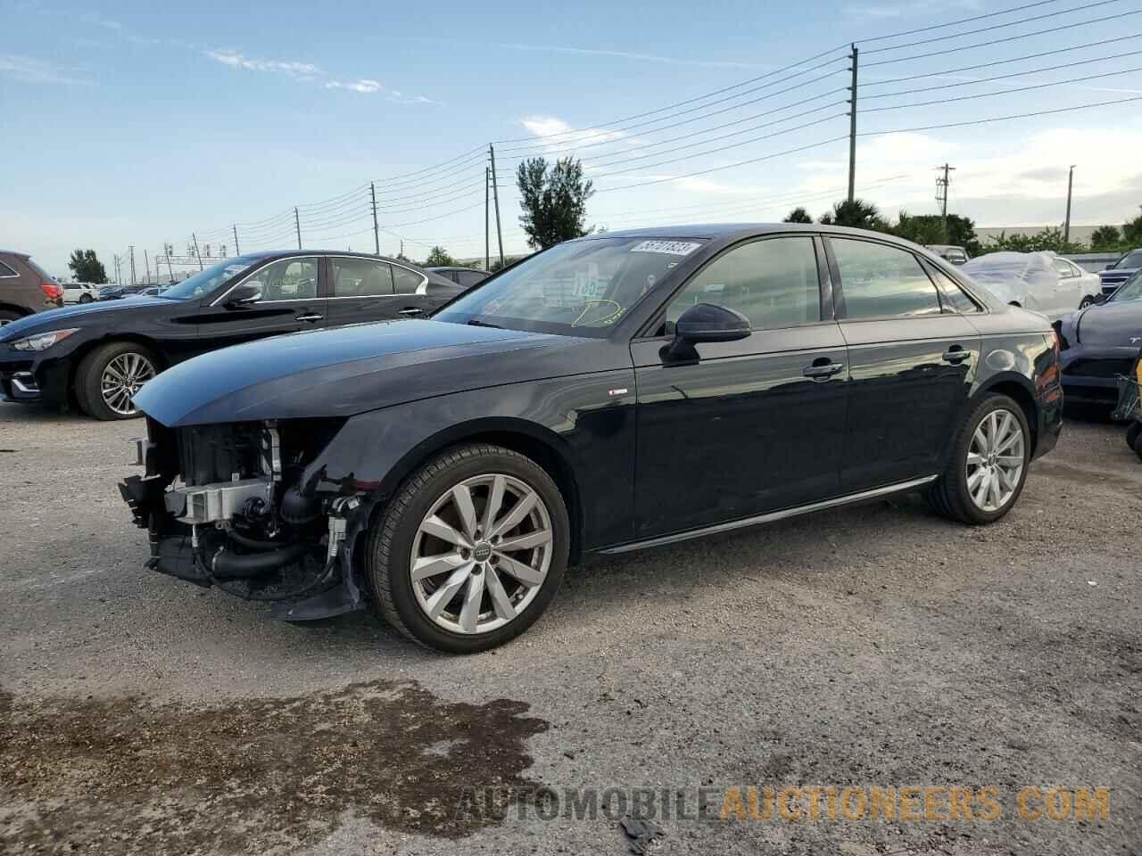 WAUKMAF46JA222371 AUDI A4 2018