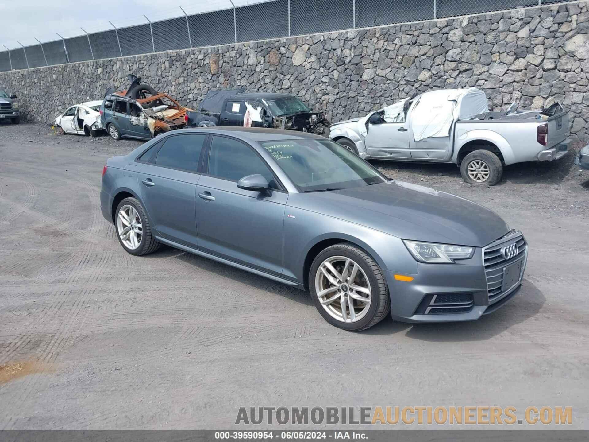 WAUKMAF47HN038690 AUDI A4 2017