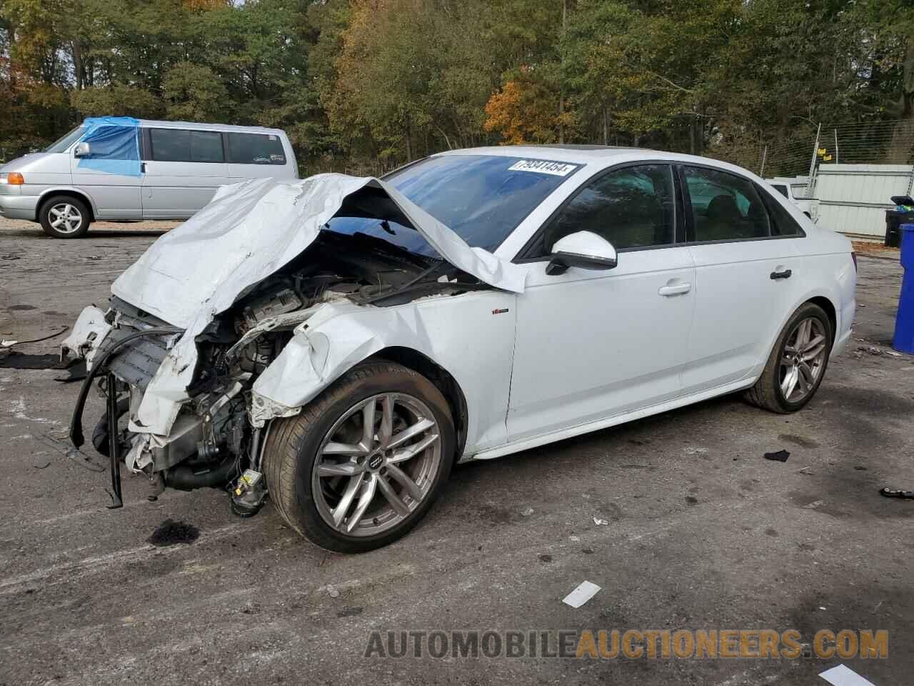 WAUKMAF47HN058017 AUDI A4 2017