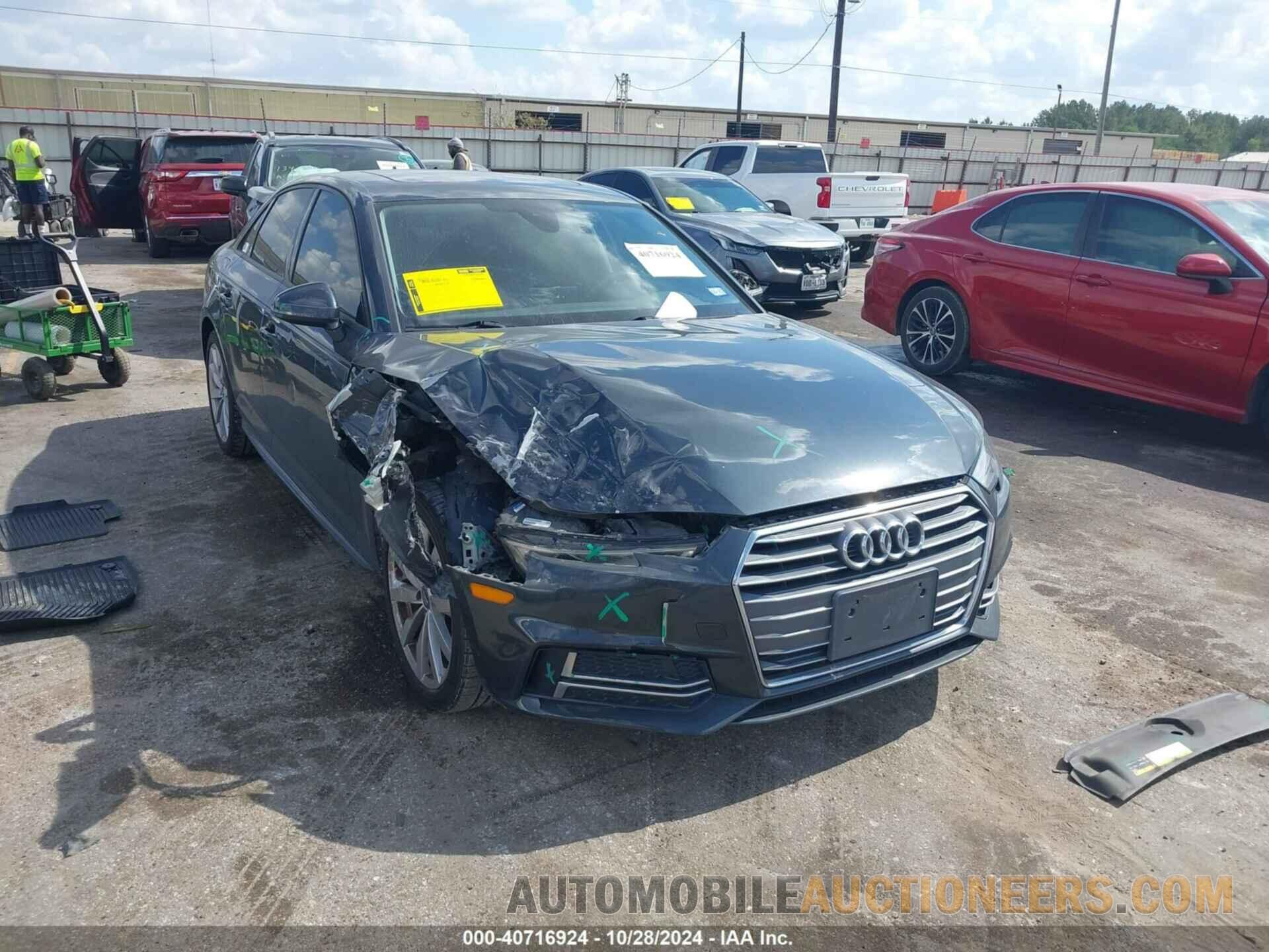 WAUKMAF47JA009817 AUDI A4 2018