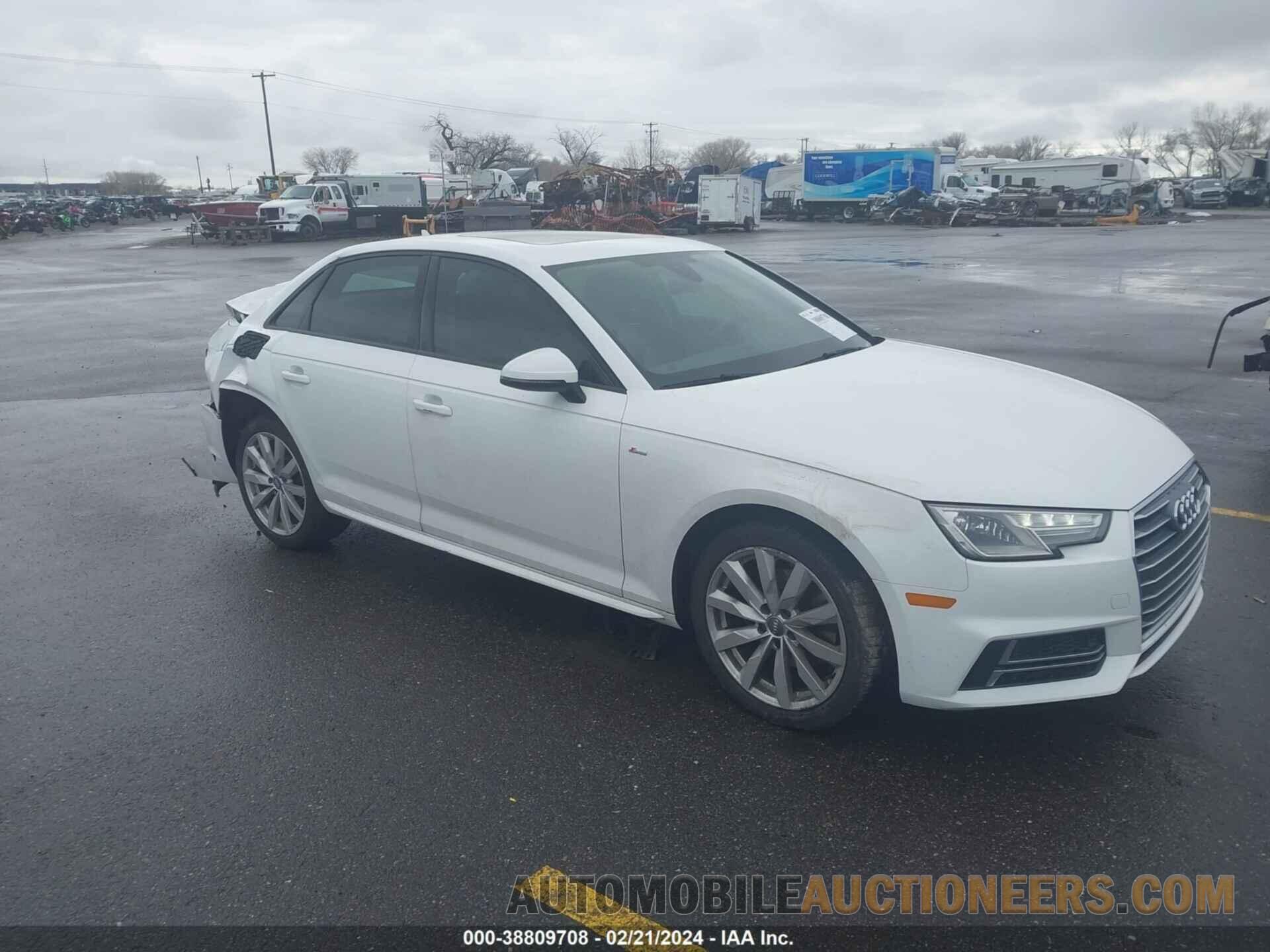 WAUKMAF47JA112218 AUDI A4 2018