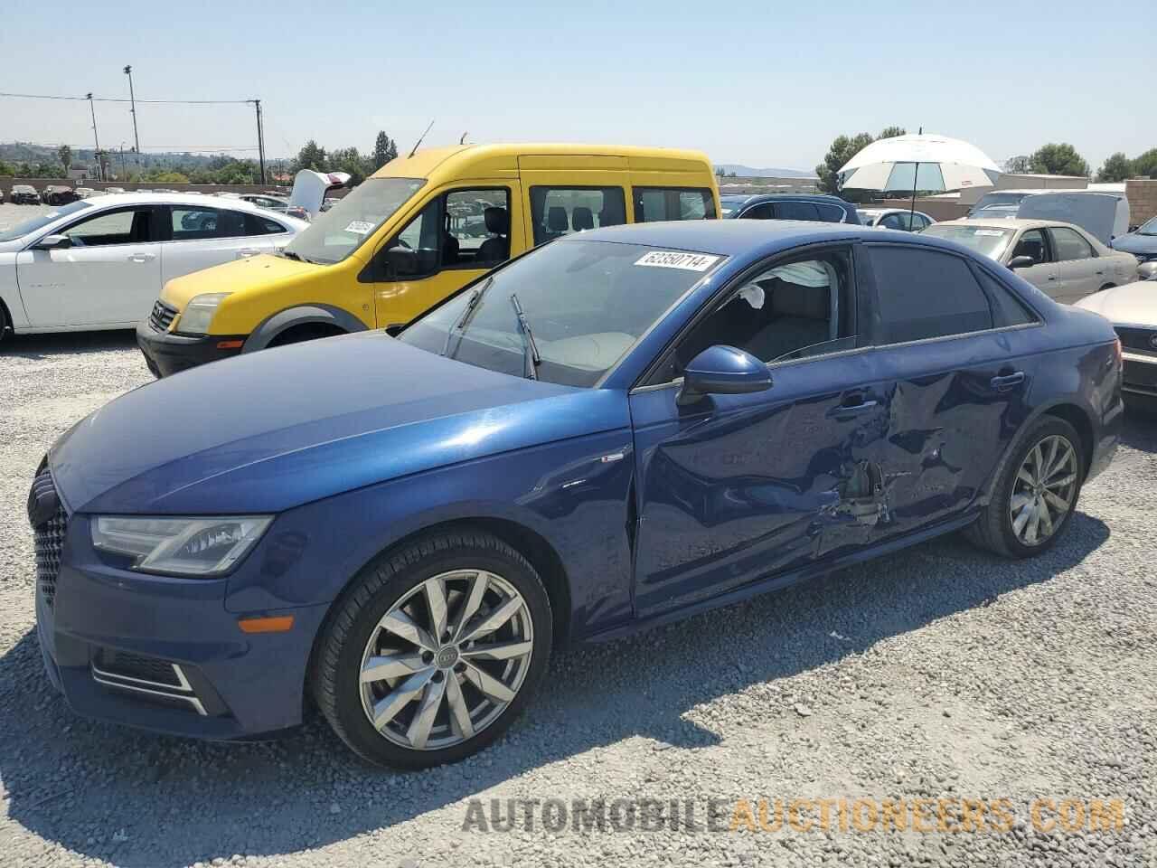 WAUKMAF47JA117919 AUDI A4 2018