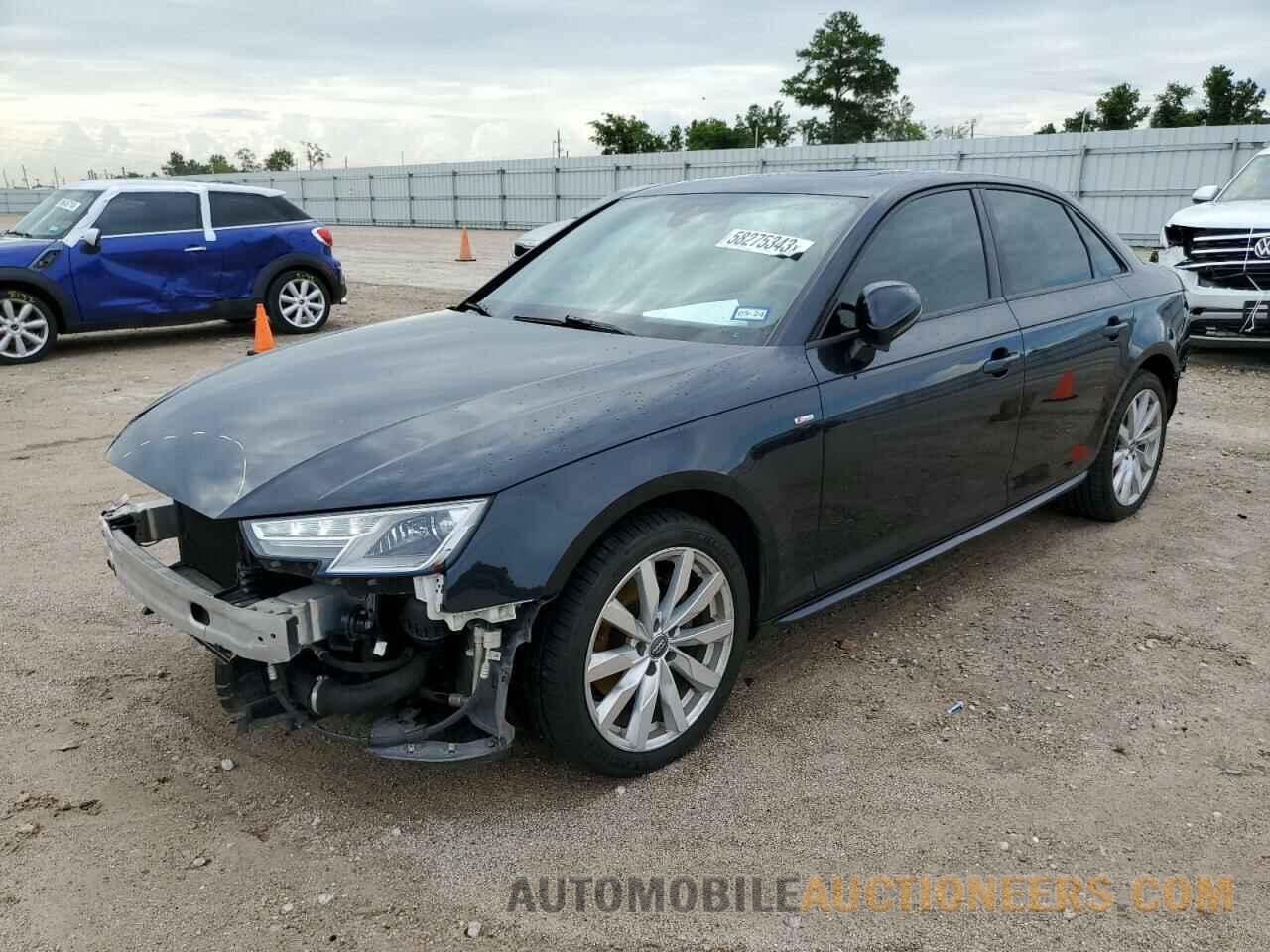 WAUKMAF47JA124711 AUDI A4 2018