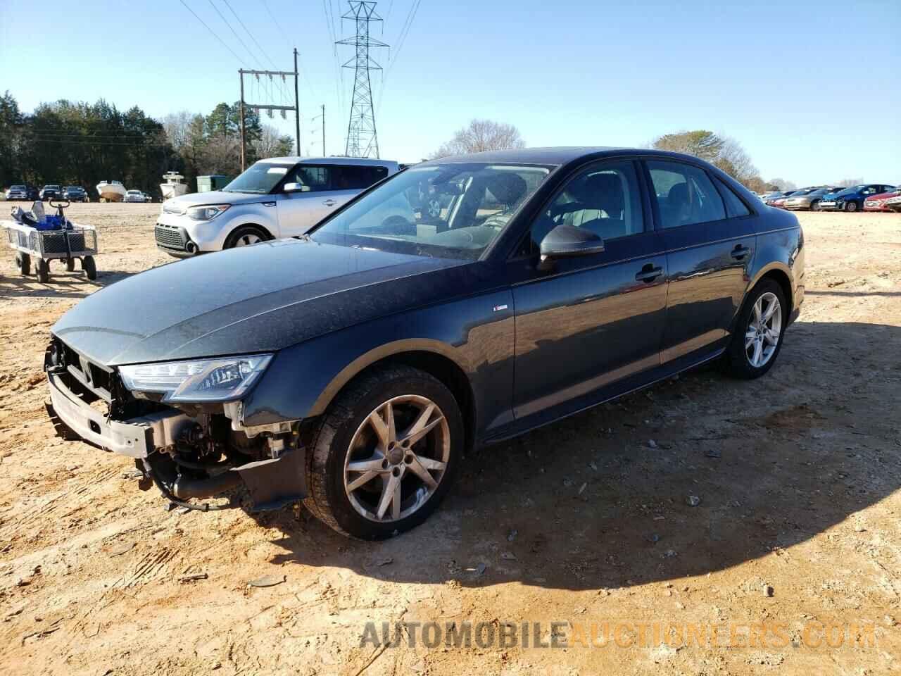 WAUKMAF47JA154419 AUDI A4 2018