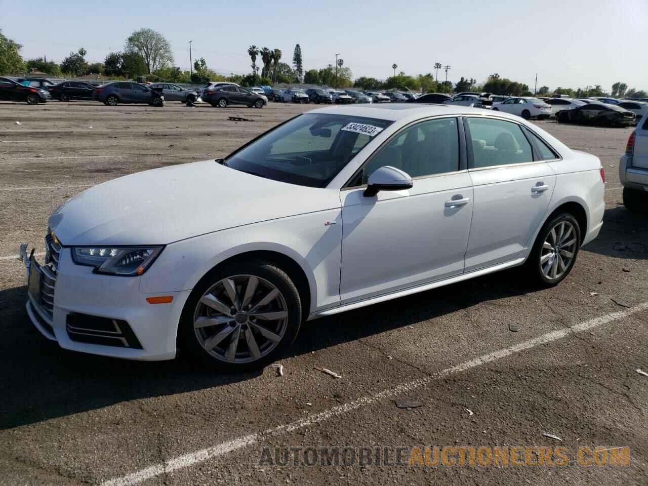 WAUKMAF47JA193804 AUDI A4 2018