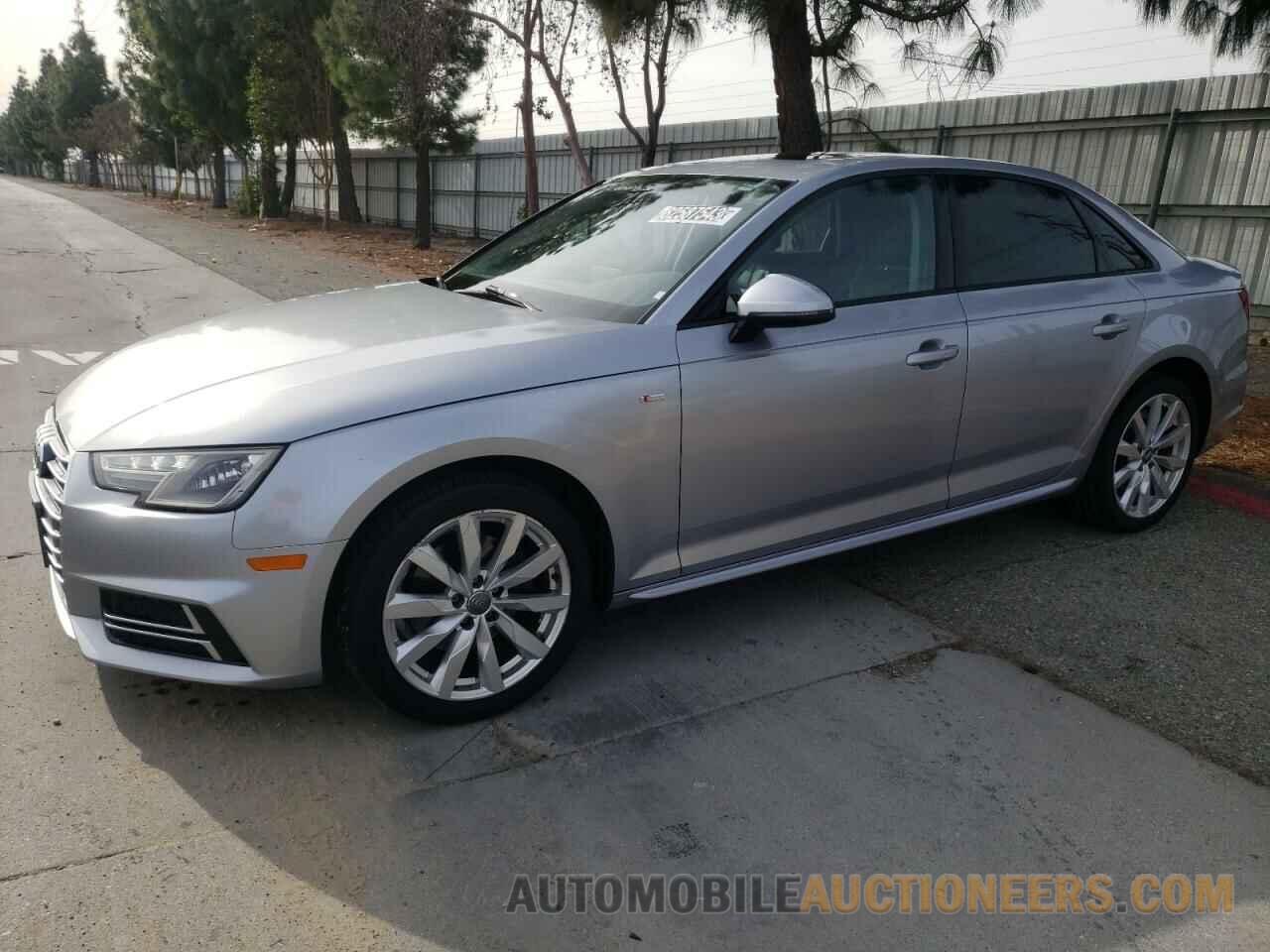 WAUKMAF47JA218166 AUDI A4 2018