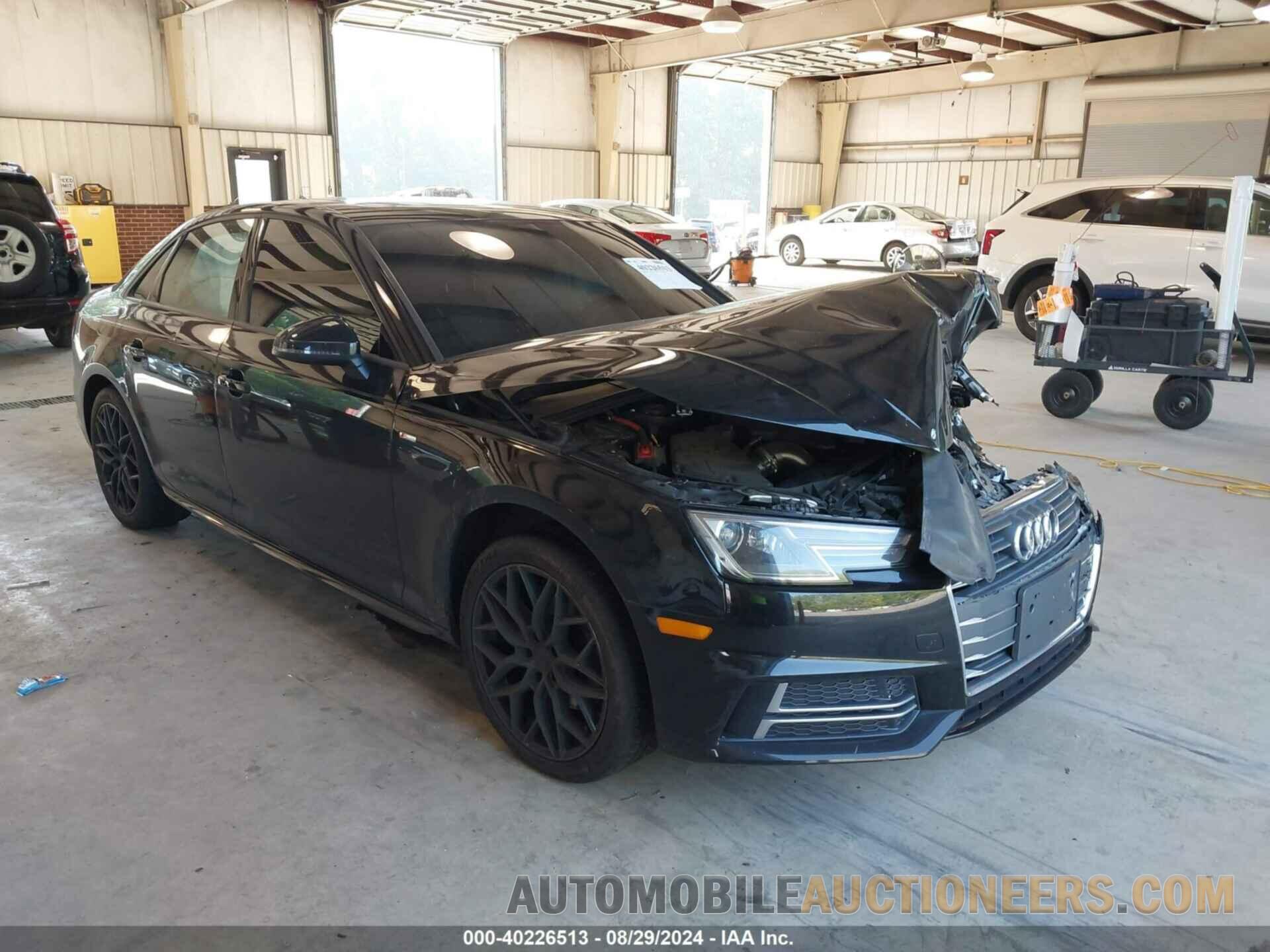 WAUKMAF47JN000883 AUDI A4 2018