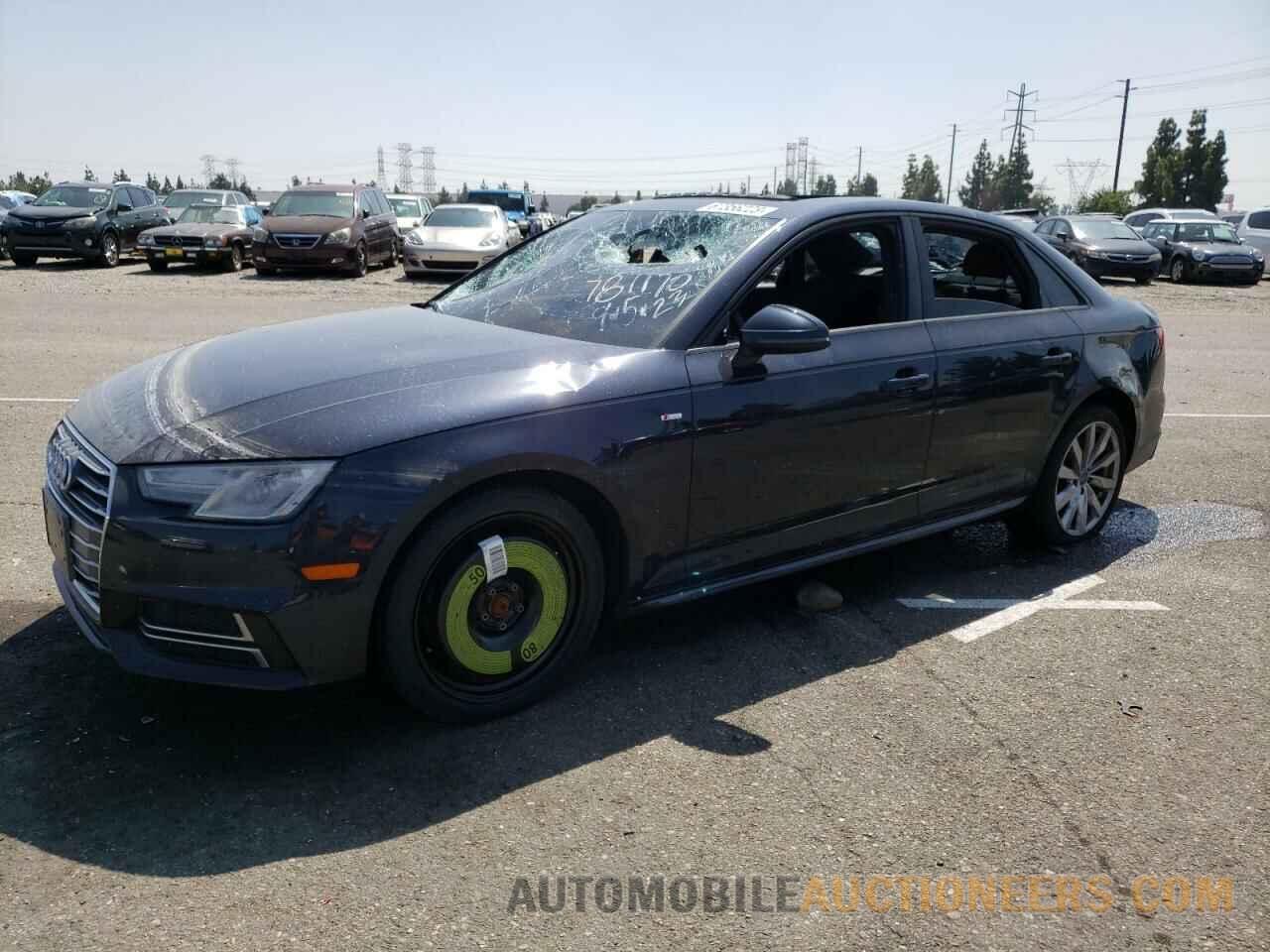 WAUKMAF47JN011382 AUDI A4 2018