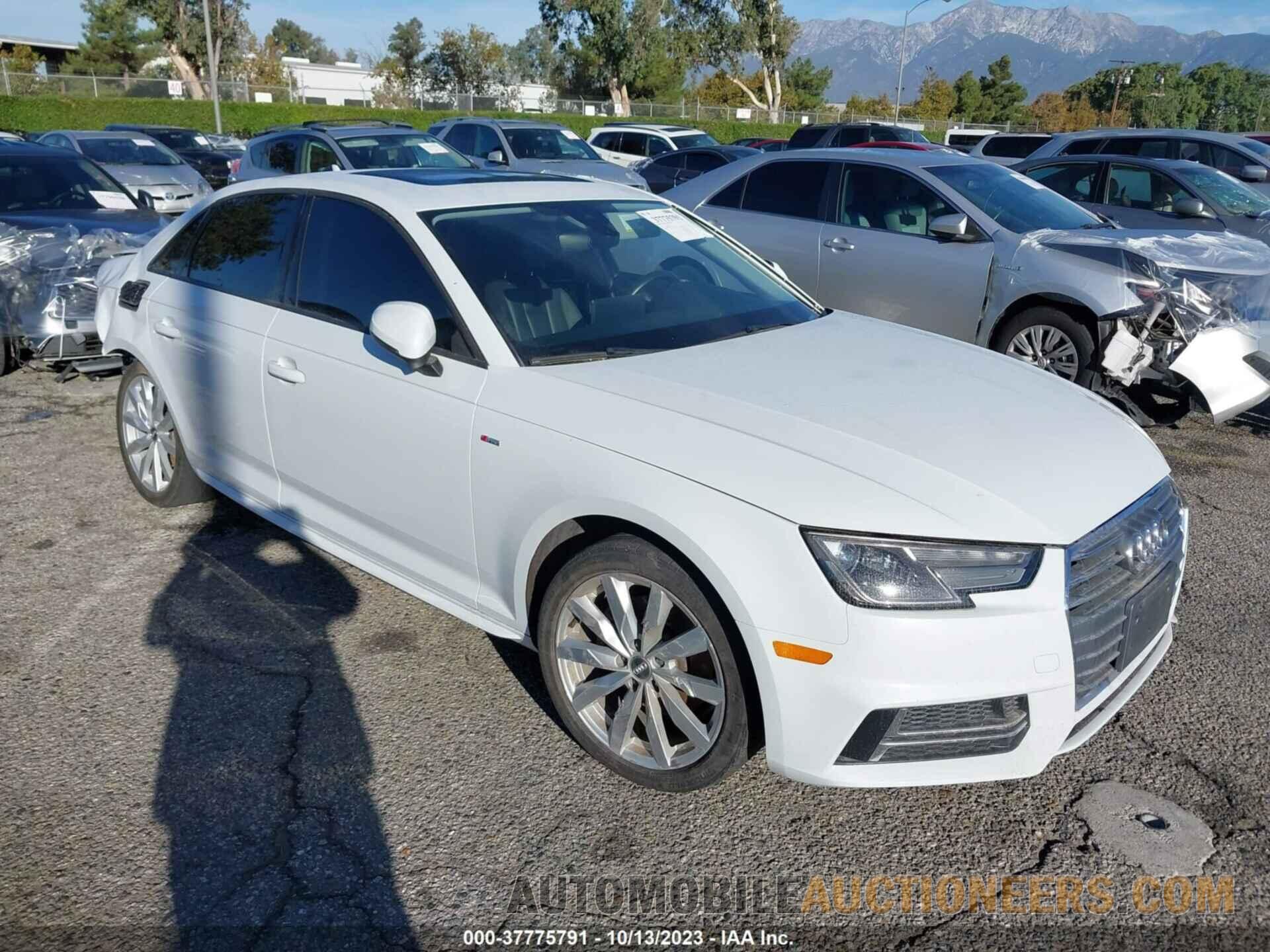 WAUKMAF47JN015903 AUDI A4 2018