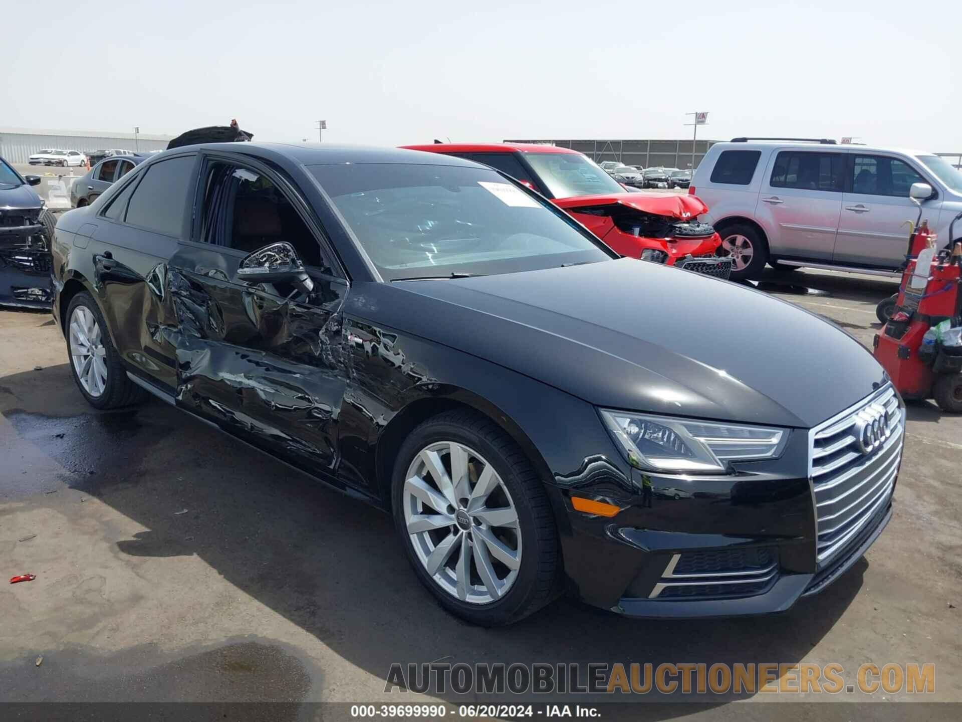 WAUKMAF47JN017490 AUDI A4 2018