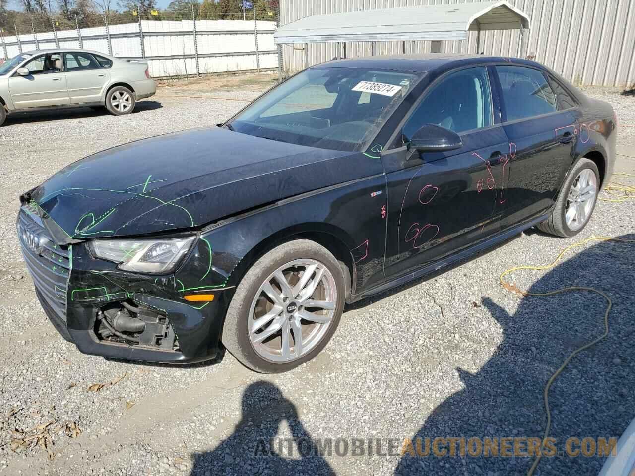 WAUKMAF48HN041355 AUDI A4 2017