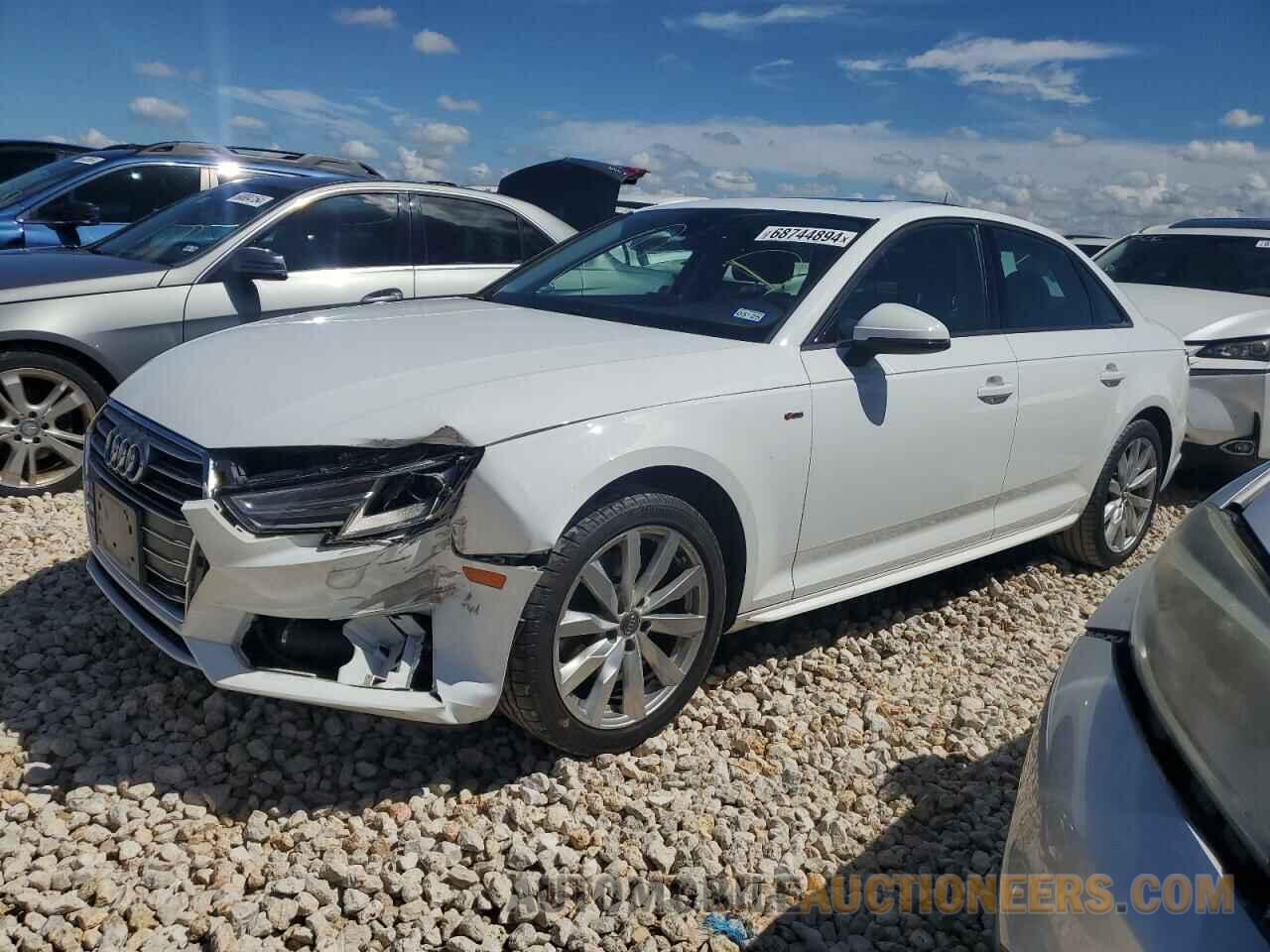 WAUKMAF48JA088737 AUDI A4 2018