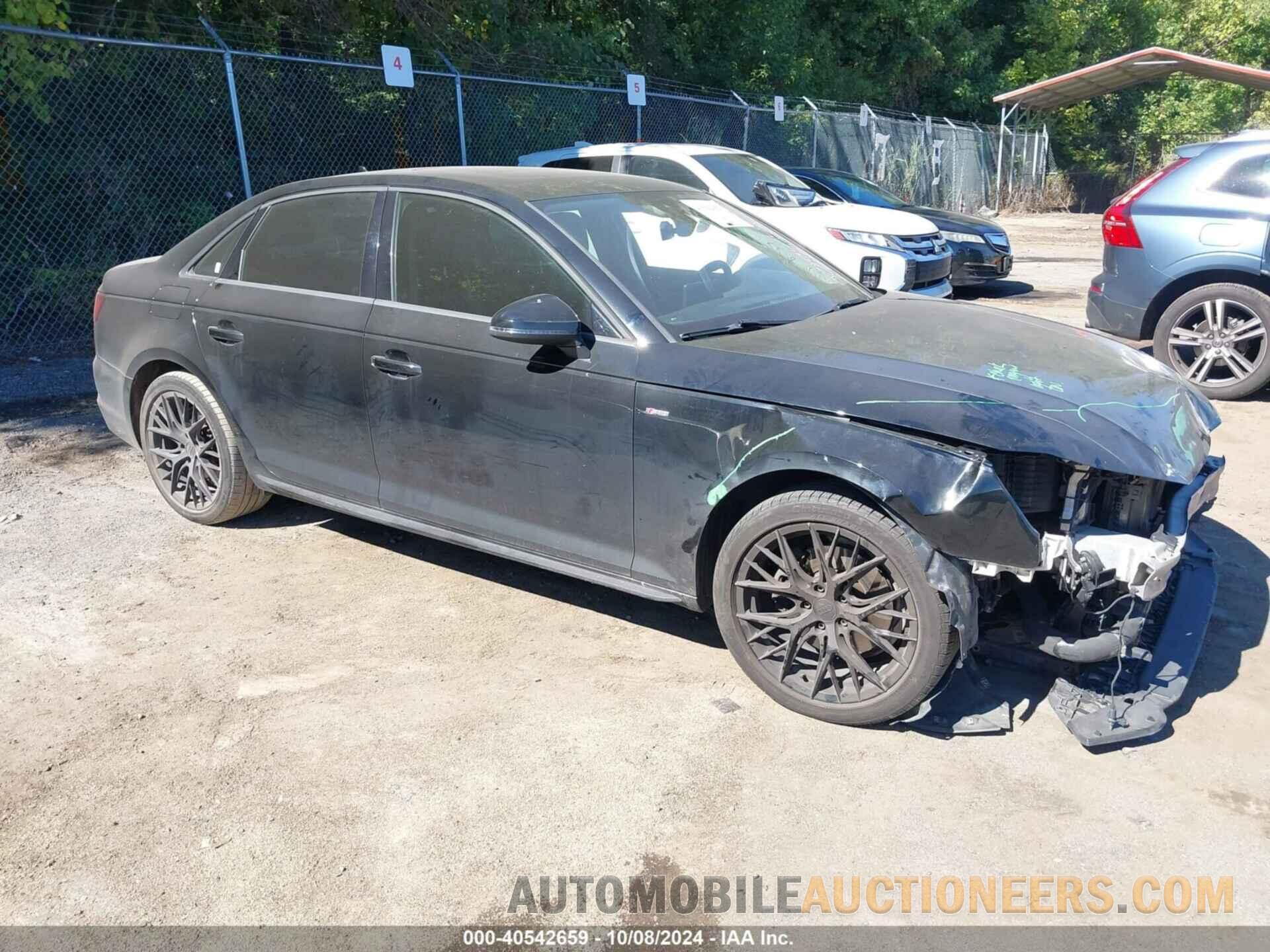 WAUKMAF48JA095137 AUDI A4 2018