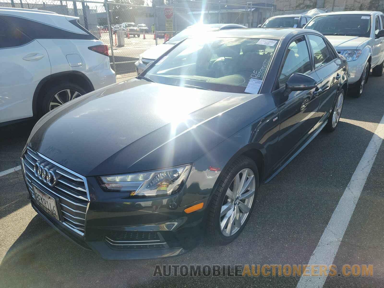 WAUKMAF48JA107237 Audi A4 2018