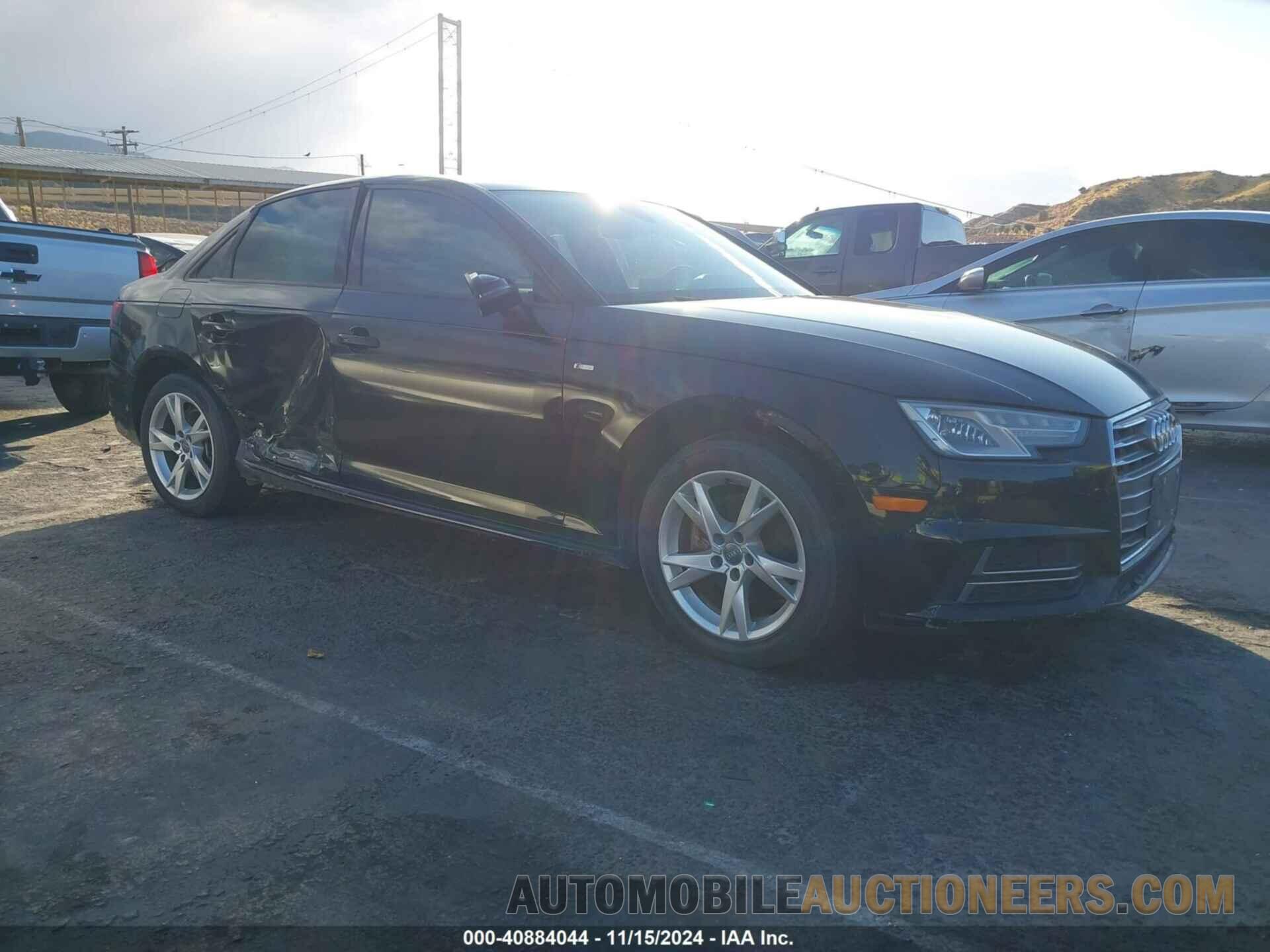 WAUKMAF48JA121848 AUDI A4 2018