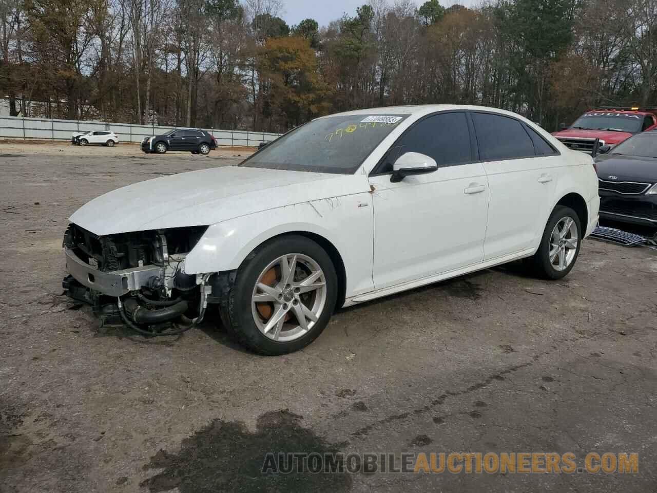 WAUKMAF48JA205233 AUDI A4 2018