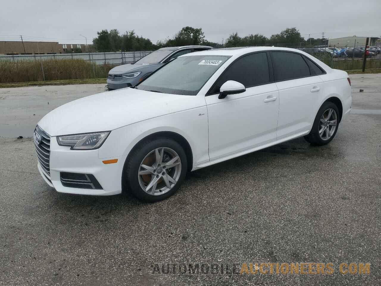 WAUKMAF48JA230388 AUDI A4 2018