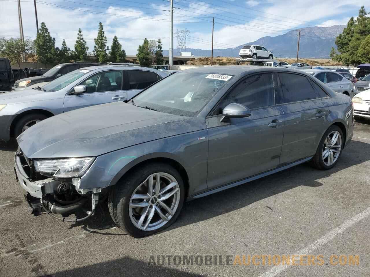 WAUKMAF49HN042742 AUDI A4 2017