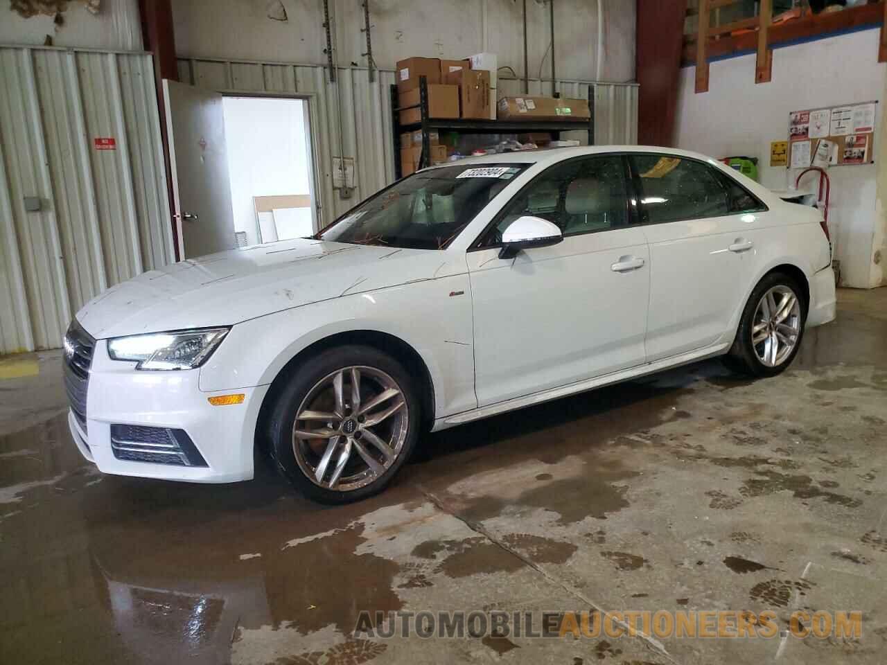 WAUKMAF49HN052218 AUDI A4 2017