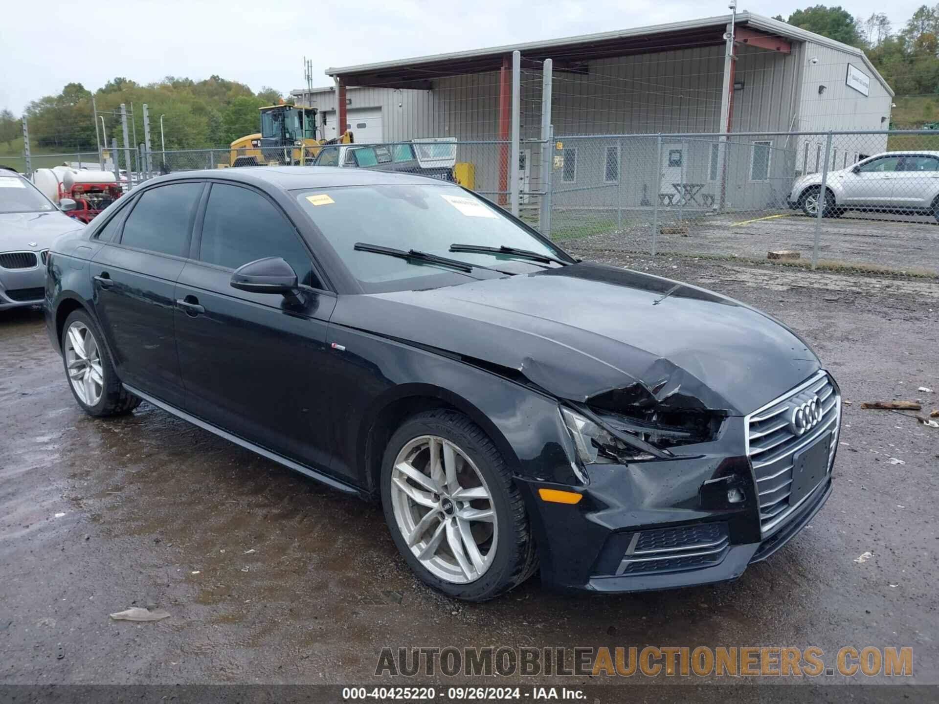 WAUKMAF49HN055734 AUDI A4 2017