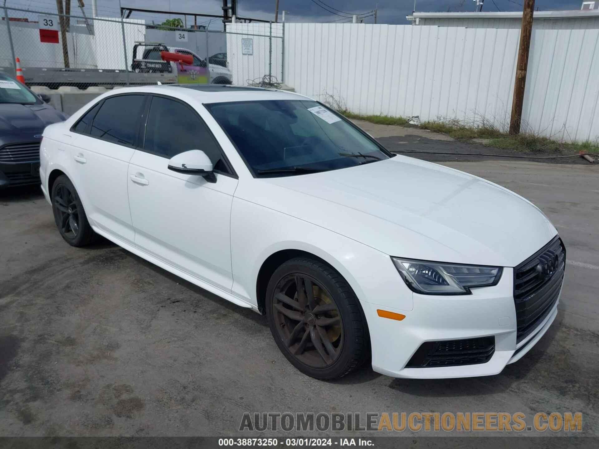 WAUKMAF49HN055832 AUDI A4 2017