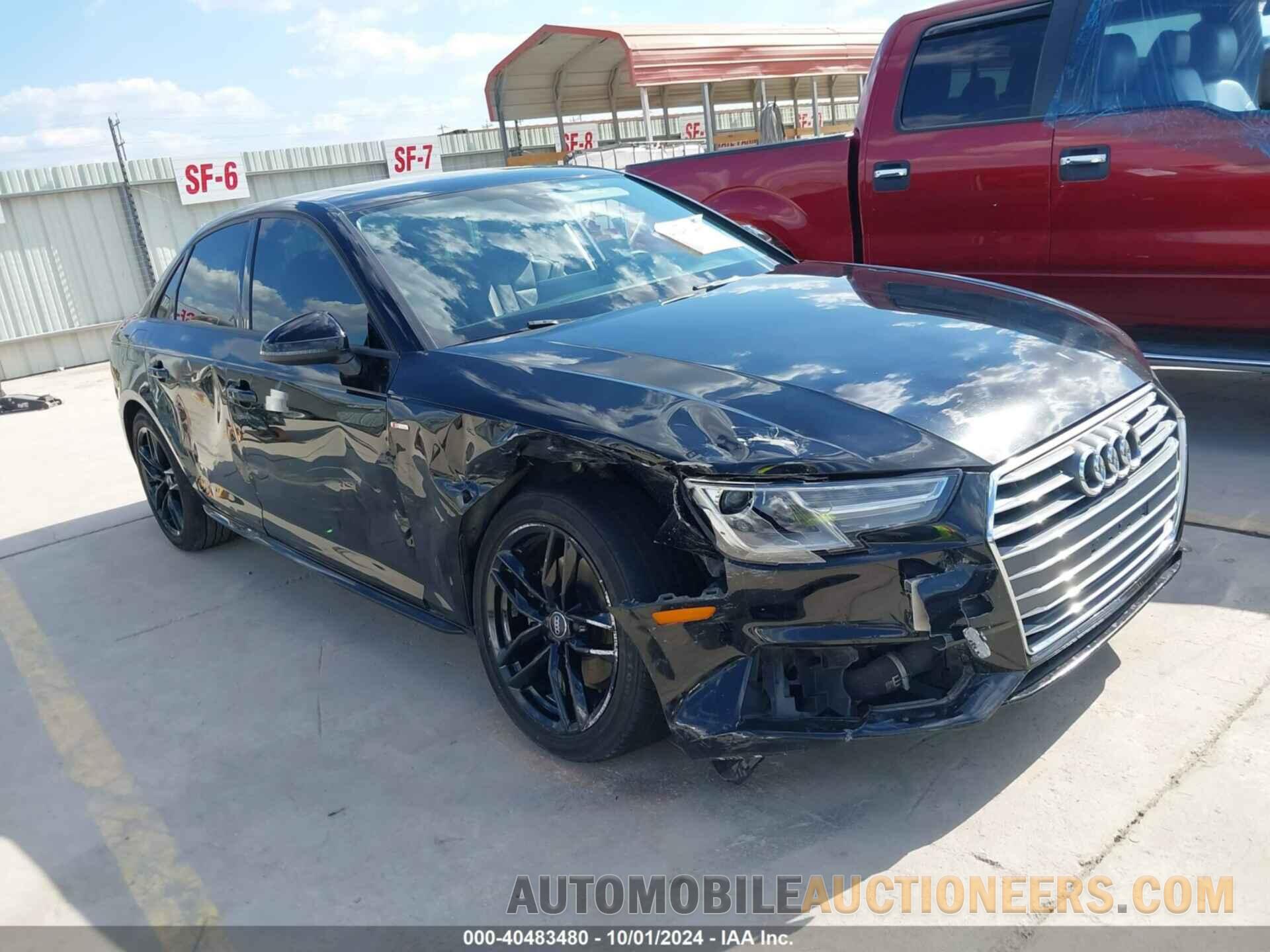 WAUKMAF49HN057757 AUDI A4 2017